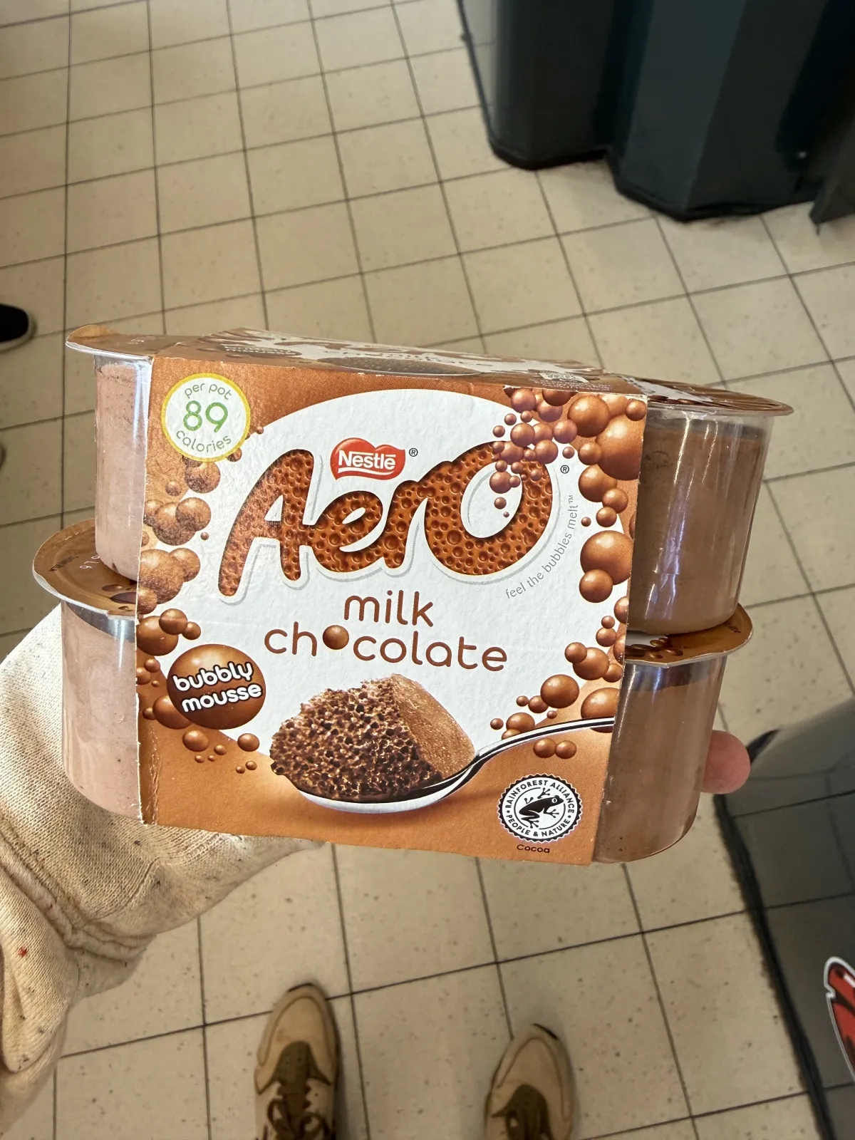 Aero Milk Chocolate Mousse | 4x59g