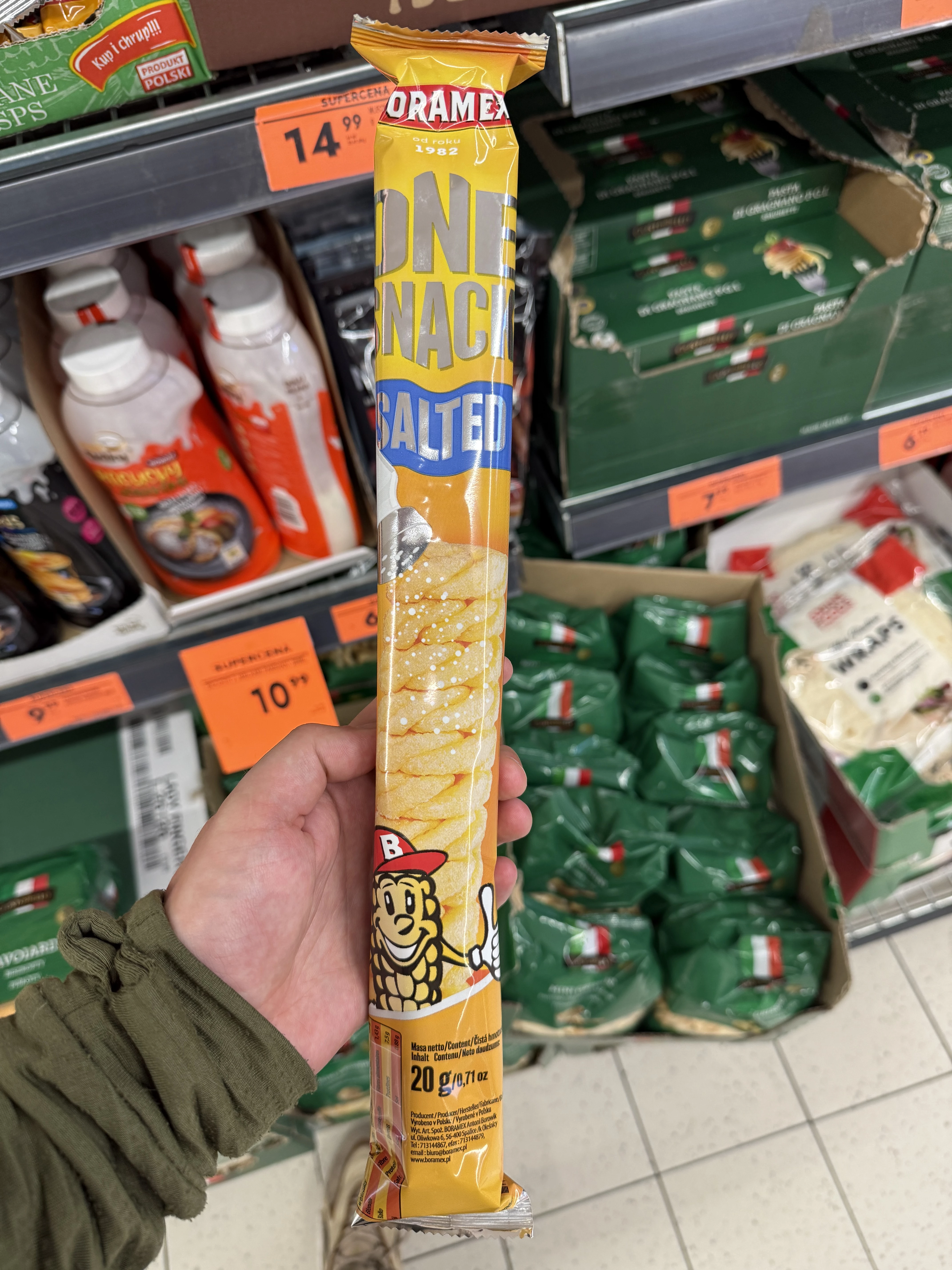 Boramex One Snack solony | 20g