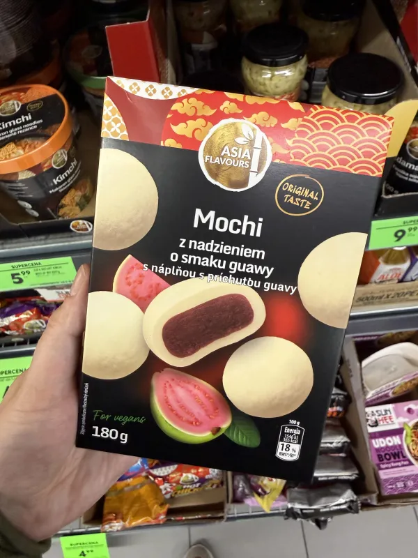 Asia Flavours Mochi z nadzieniem o smaku guawy | 180g