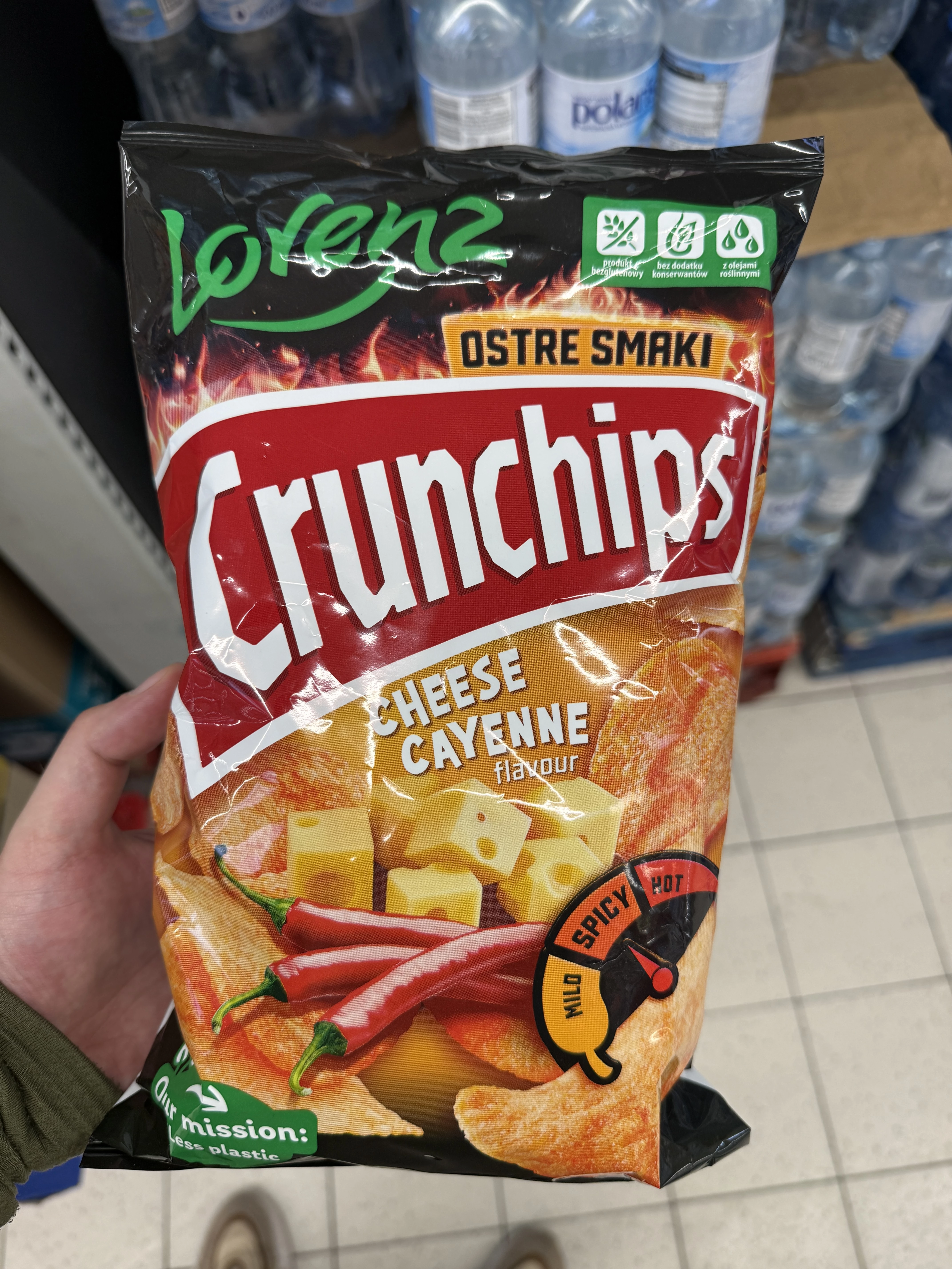 Chipsy Cheese Cayenne Crunchips | 130g
