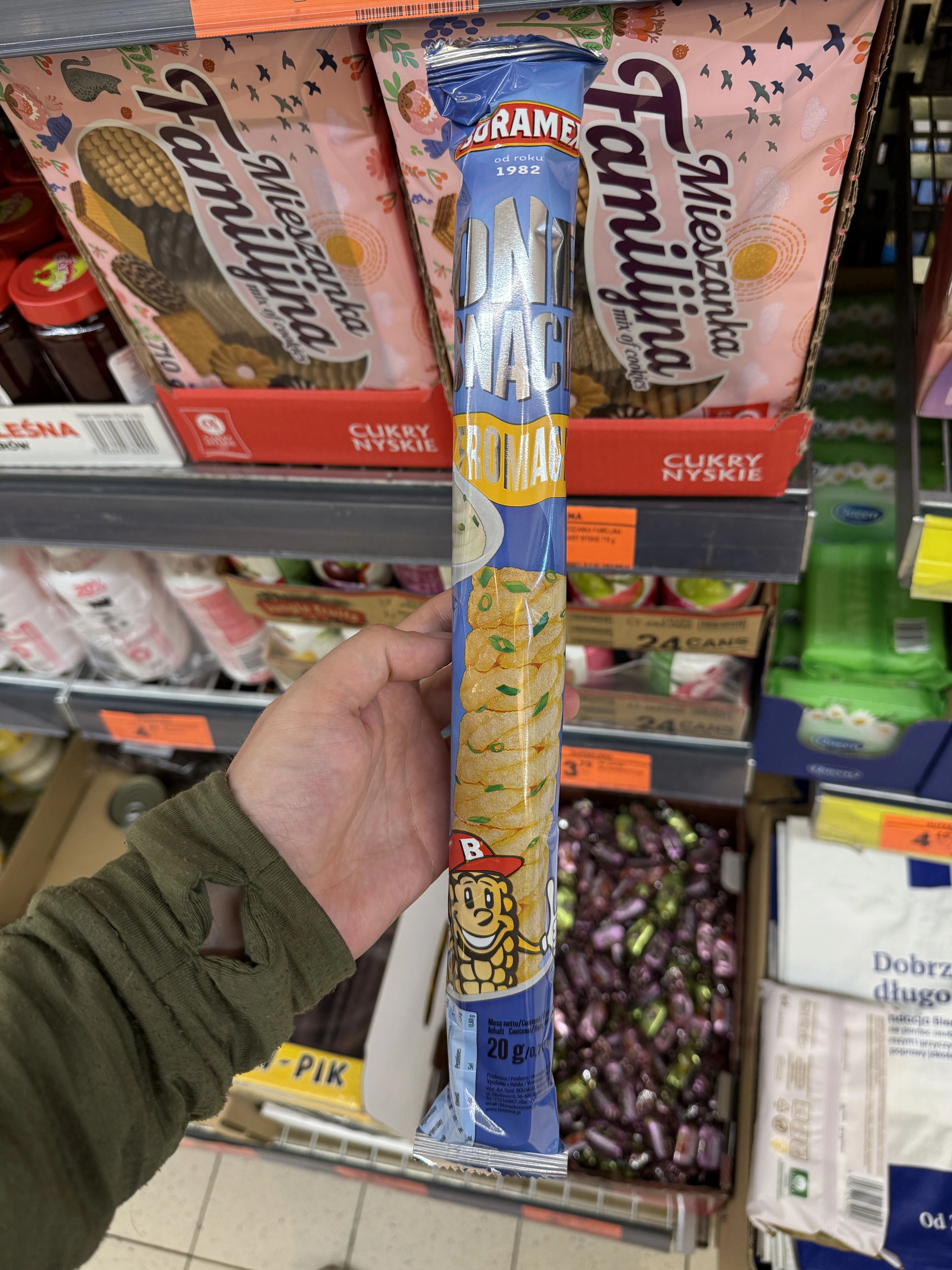 Boramex Baton Kukurydziany Fromage | 20g