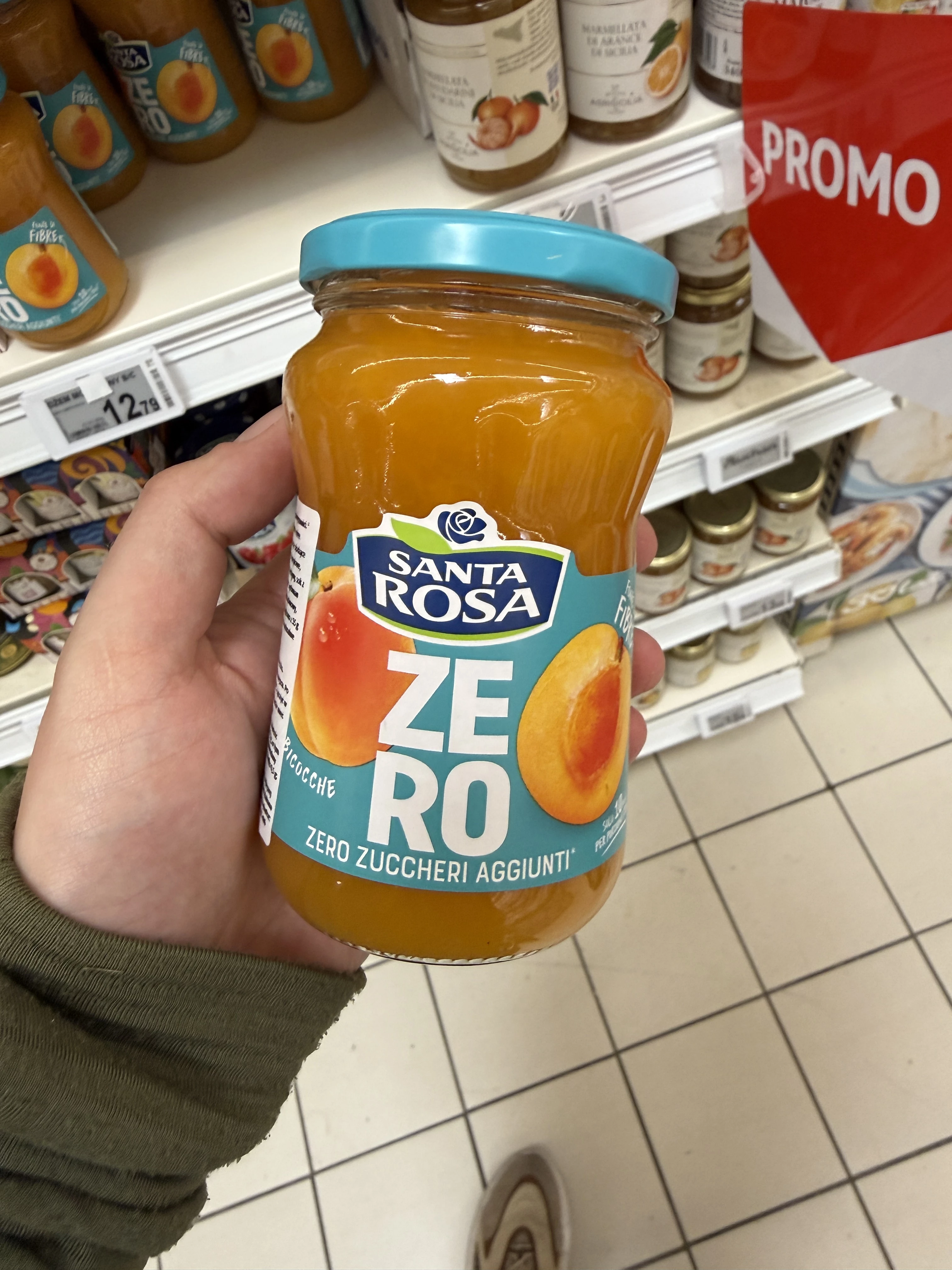 Santa Rosa Zero Albicocche / Dżem morelowy o obniżonej kaloryczności | 300g