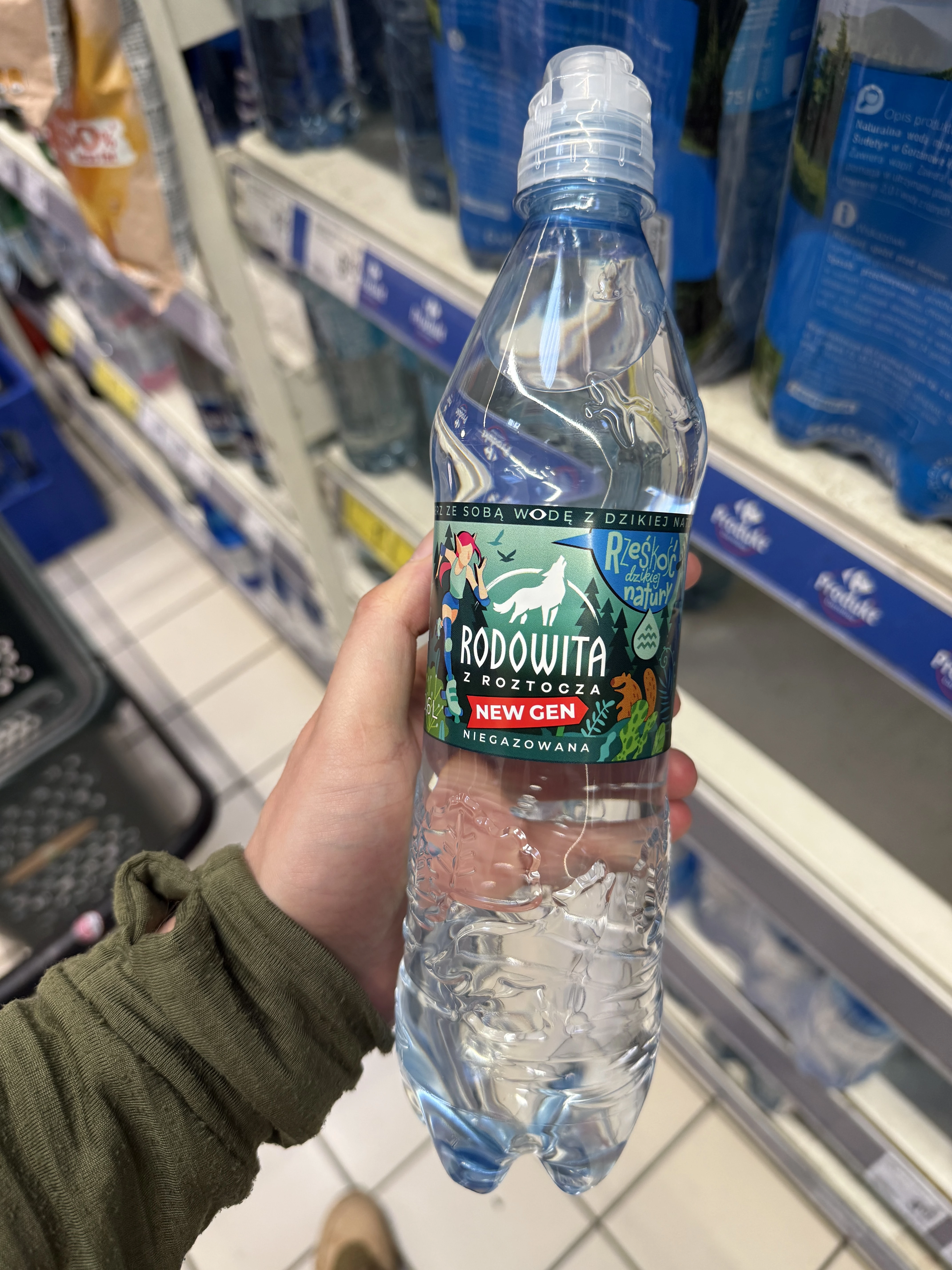 Rodowita z Roztocza New Gen naturalna woda mineralna niegazowana | 600ml