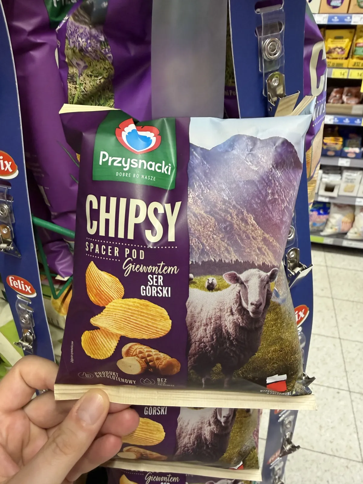Przysnacki Chipsy ser górski | 30g