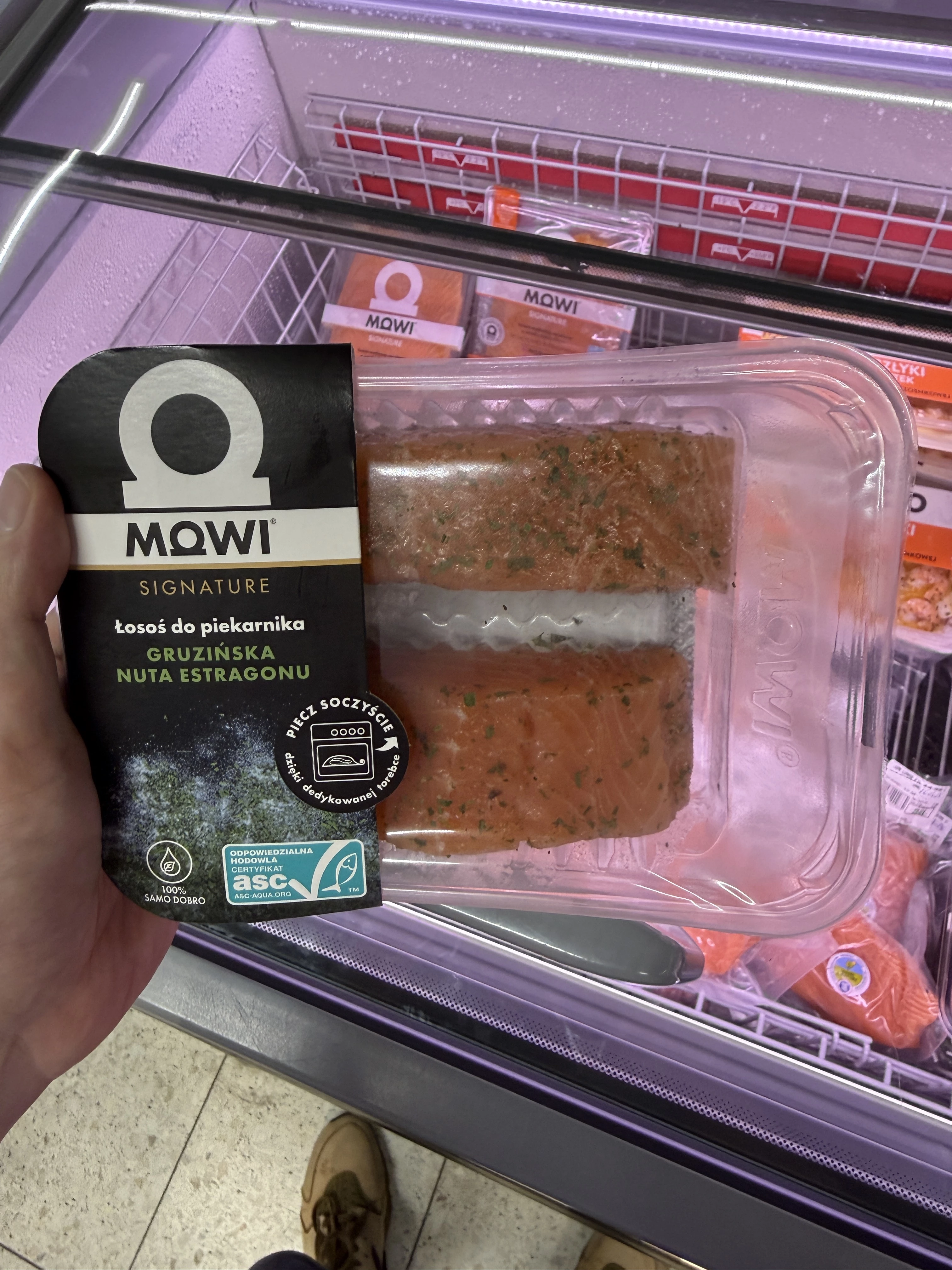 Mowi Signature łosoś do piekarnika gruzińska nuta estragonu | 250g
