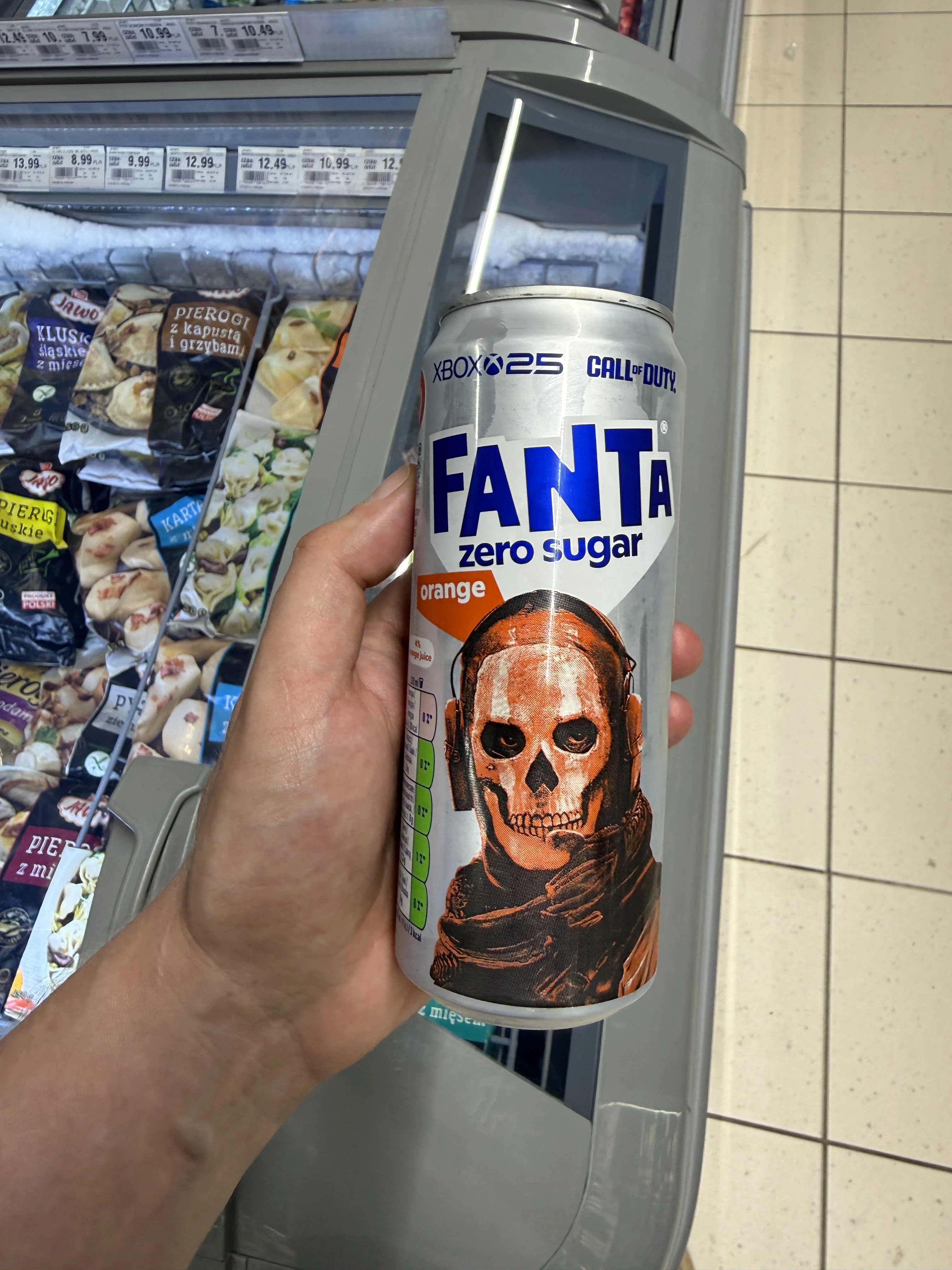 Fanta Zero Sugar Orange (Xbox 25 / Call of Duty) | 330ml