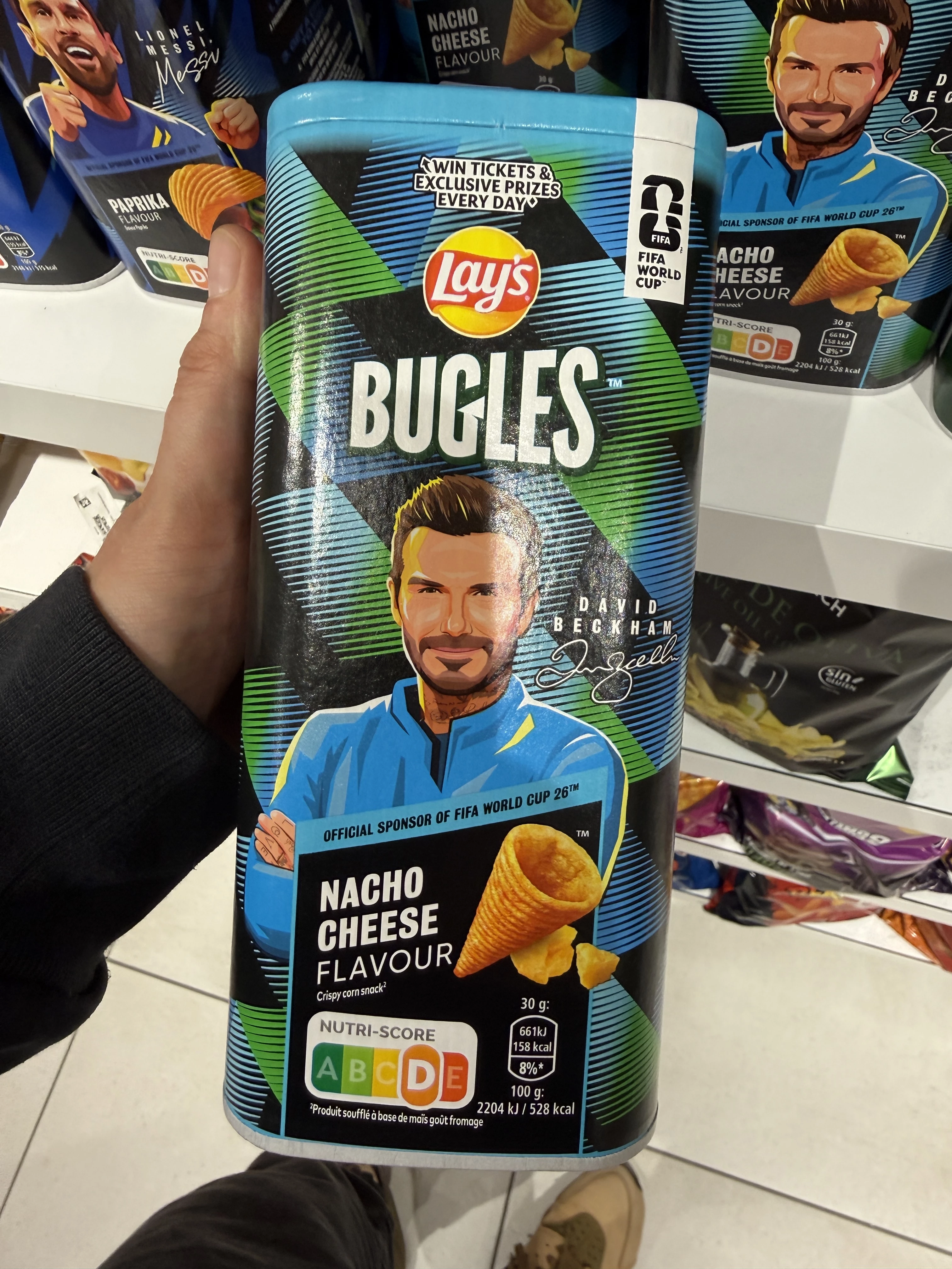 Lay’s Bugles Nacho Cheese FIFA World Cup 26 David Beckham | 135g