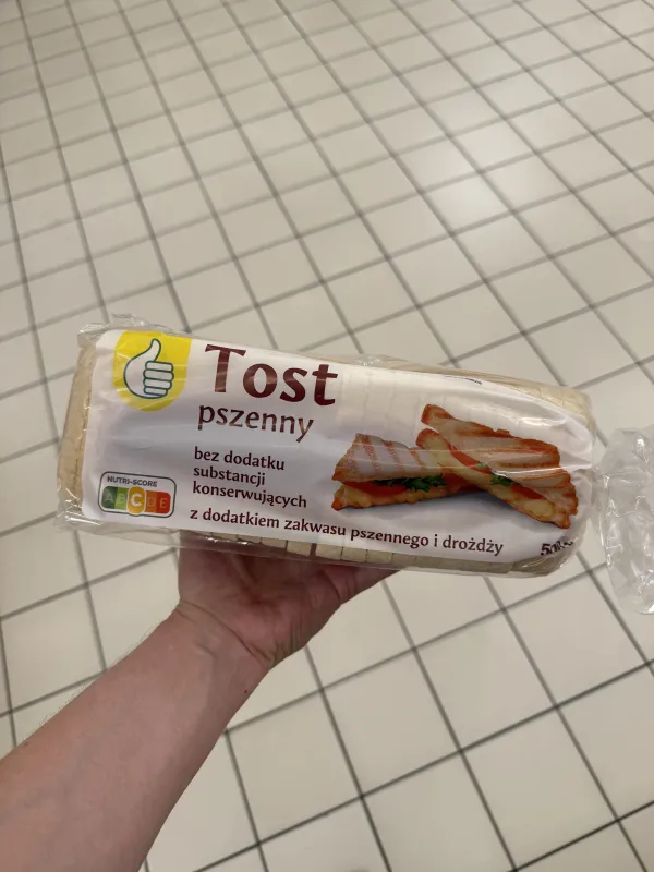 Tost pszenny Mister (Auchan) | 500g