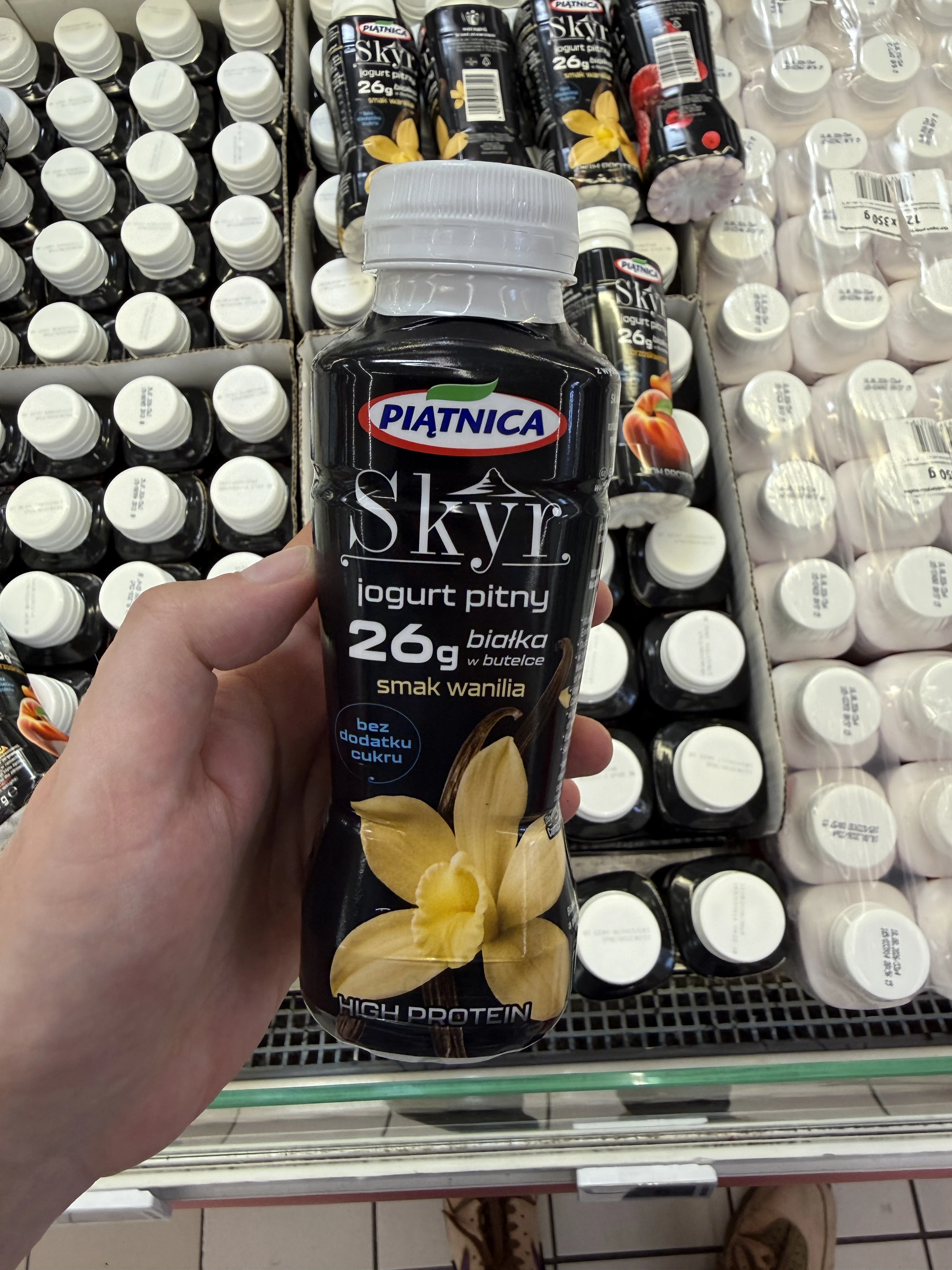 Skyr jogurt pitny smak wanilia (Piątnica) | 360g