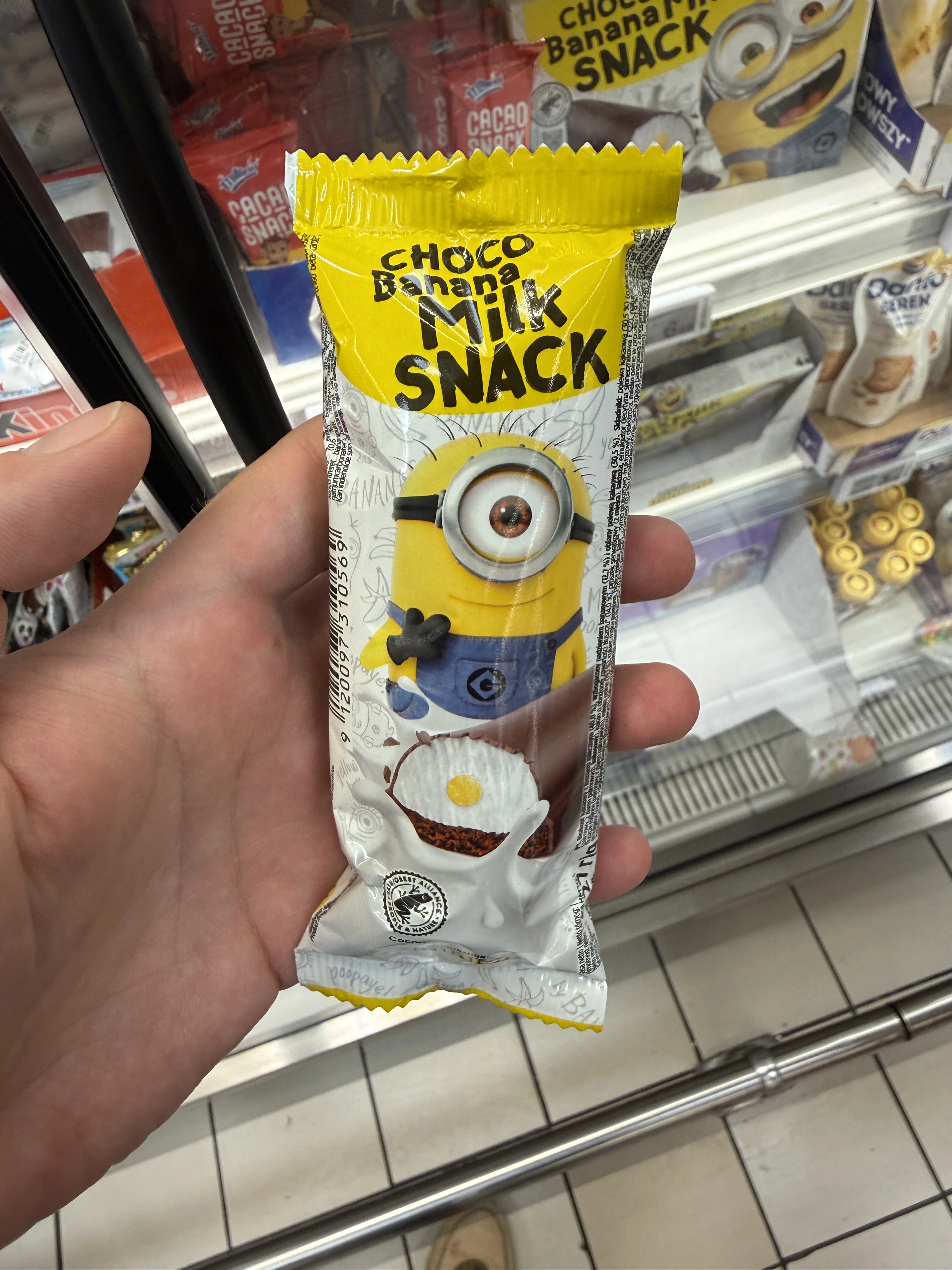 Minions Choco Banana Milk Snack | 27g