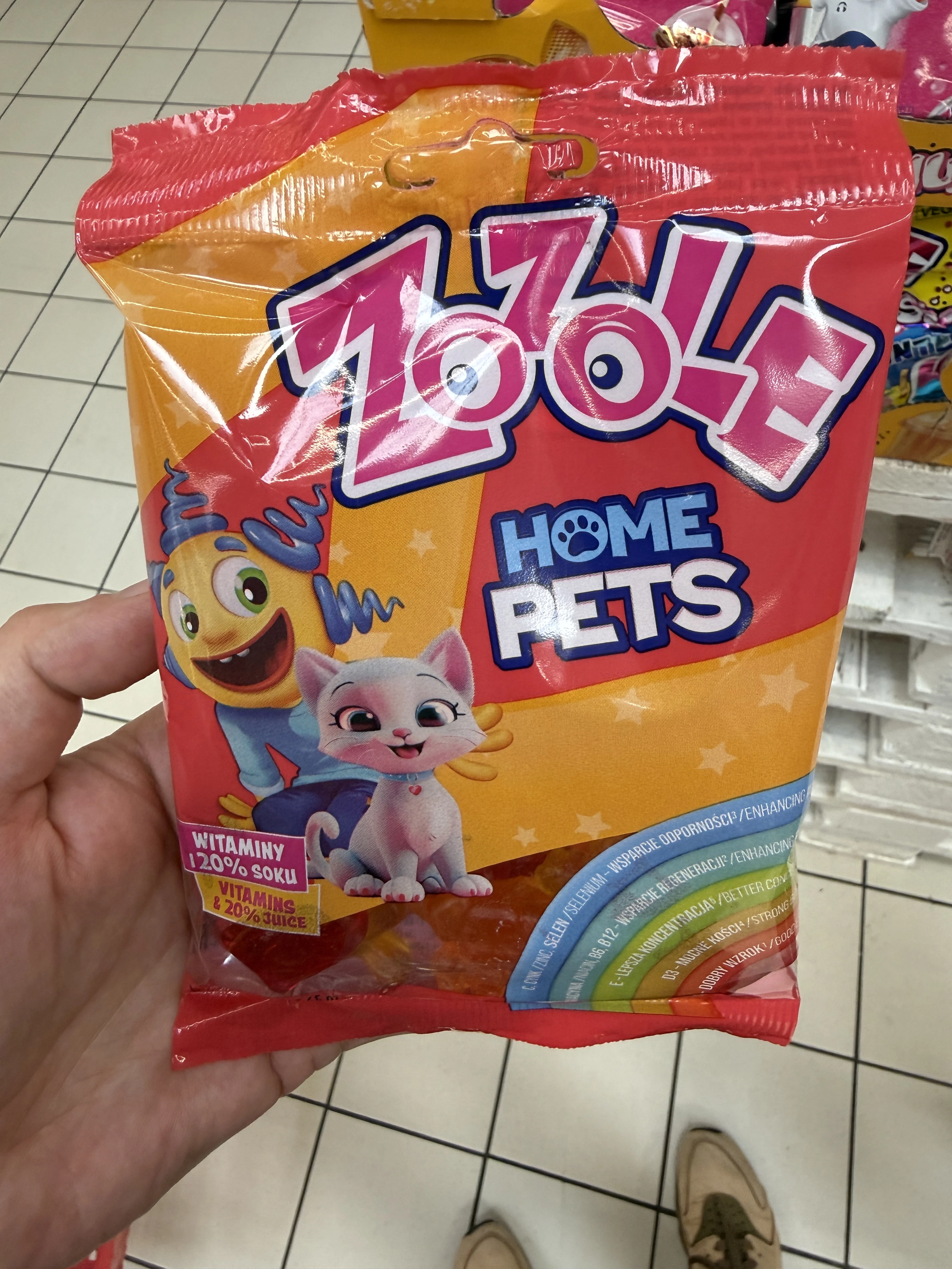 Zozole Home Pets Kot Mix żelków z witaminami | 75g