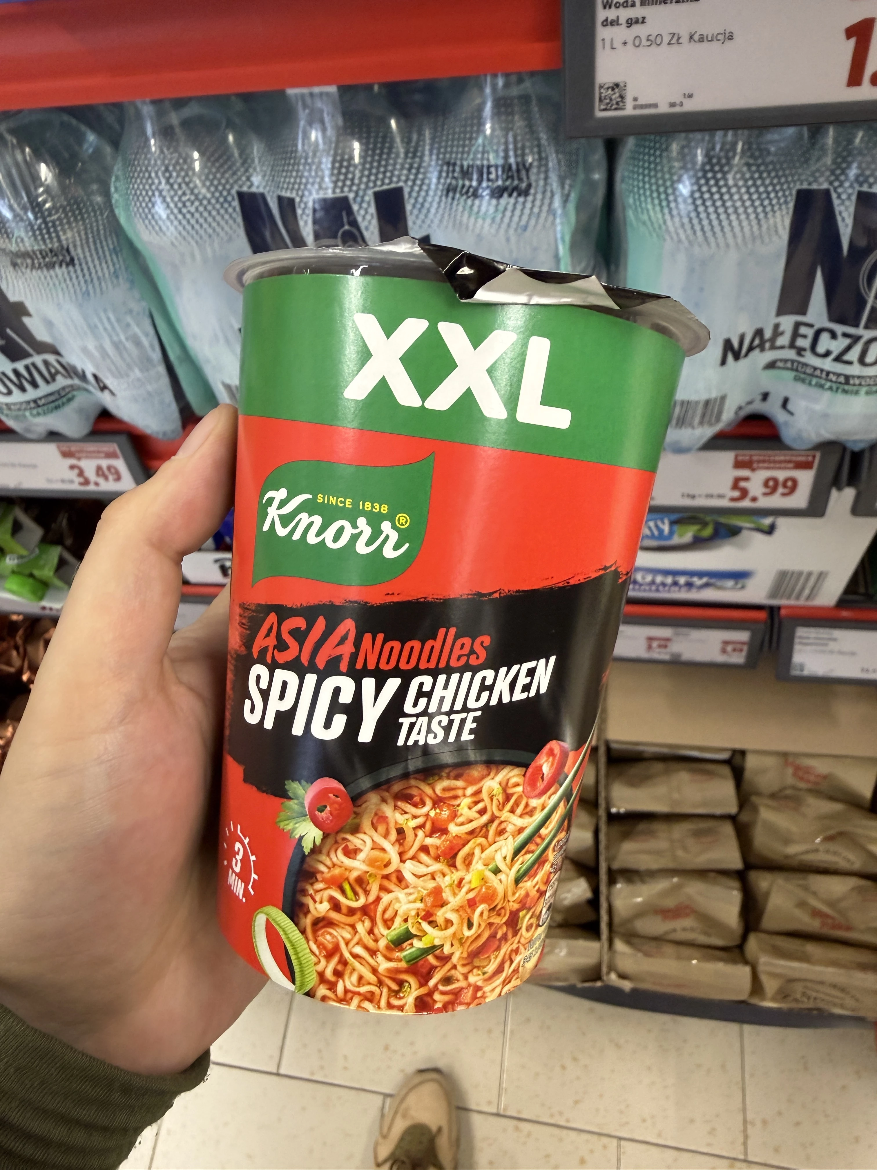 Knorr Asia Noodles Spicy Chicken Taste XXL | 83g