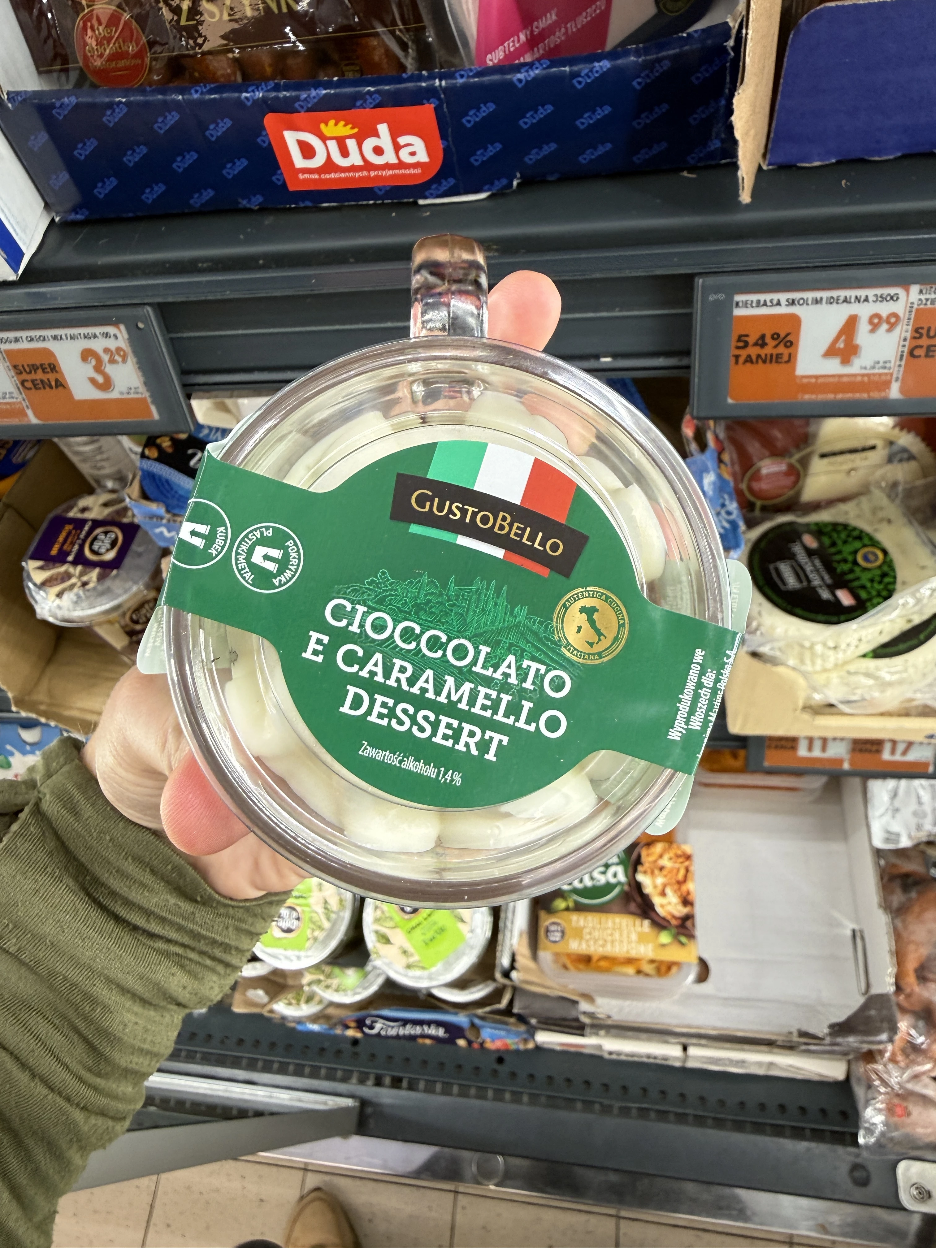 GustoBello Cioccolato e Caramello Dessert | 90g