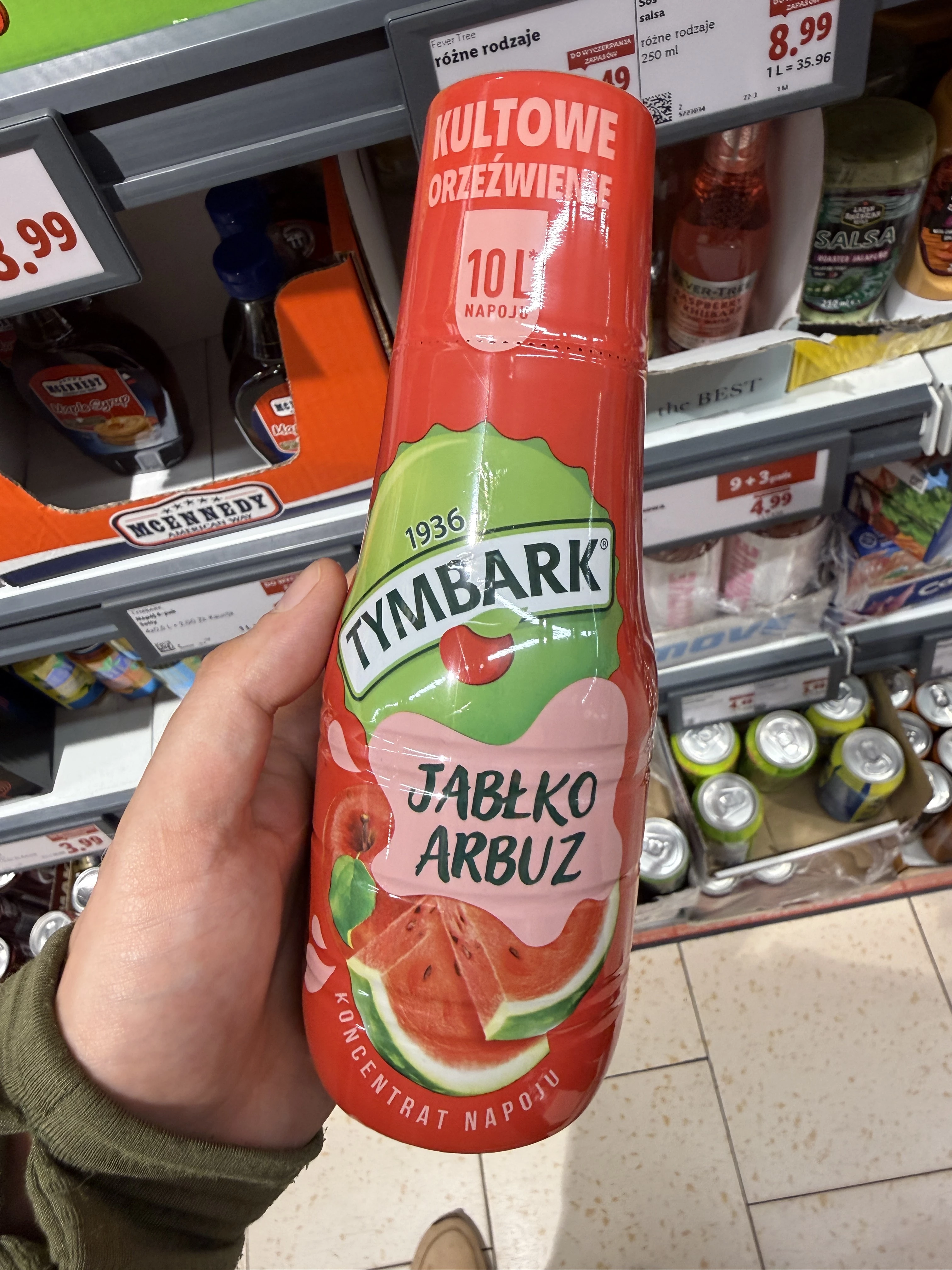 Tymbark Koncentrat Napoju Jabłko Arbuz | 500ml