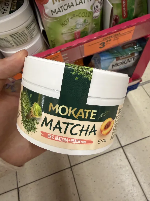Mokate Matcha Peach | 40g