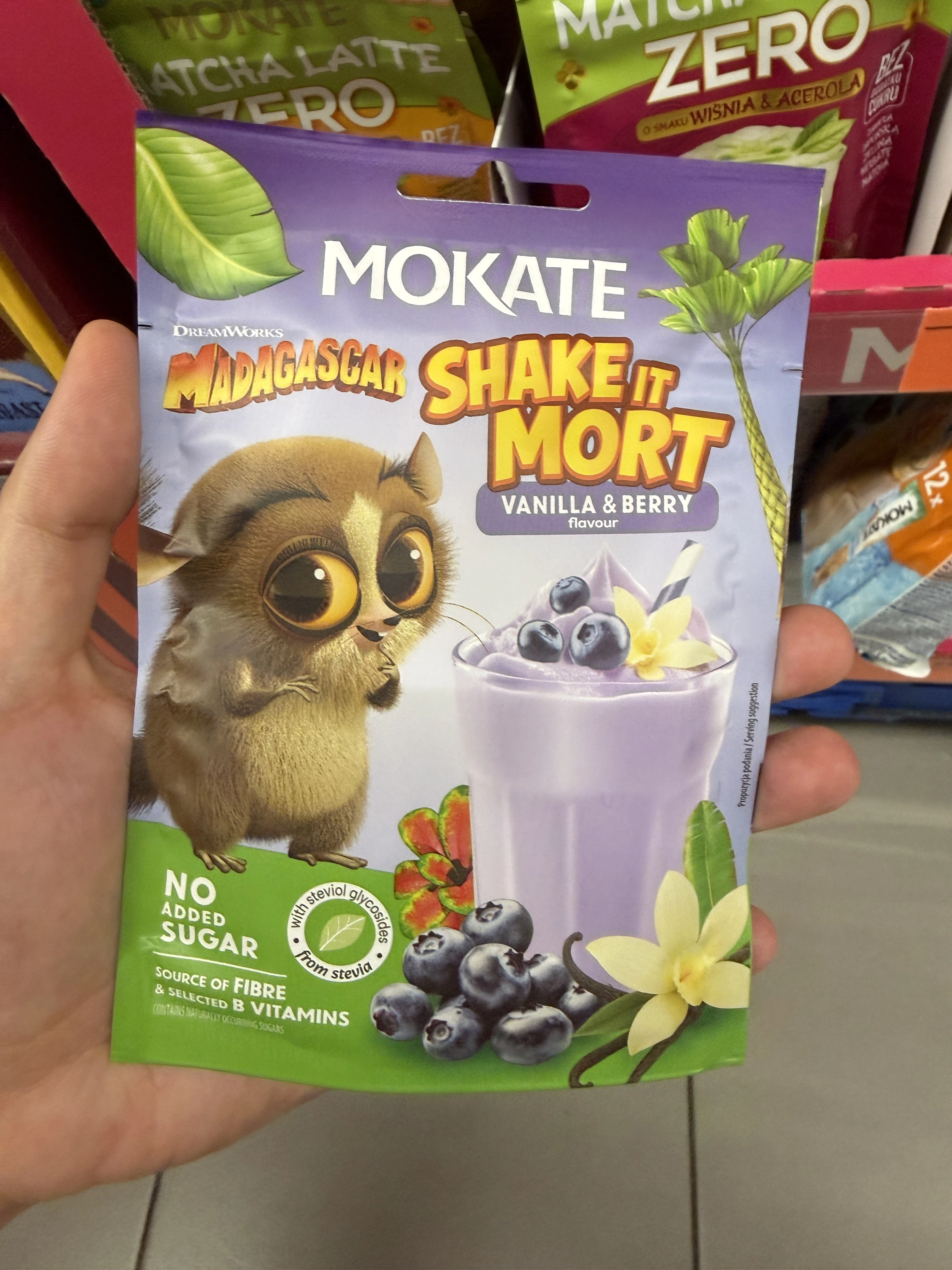 Mokate Madagascar Shake It Mort Vanilla & Berry | 27g