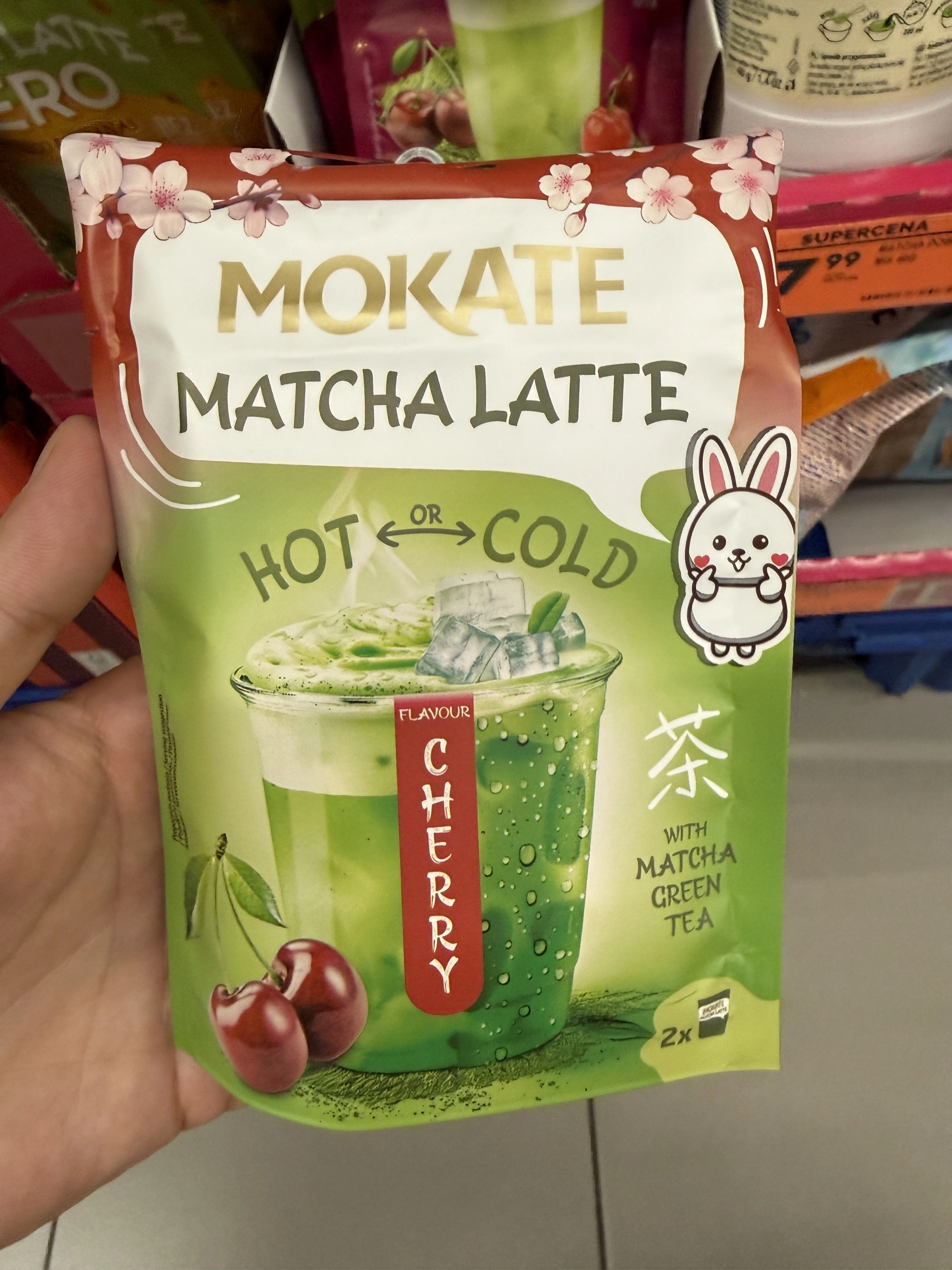 Mokate Matcha Latte Cherry | 40g