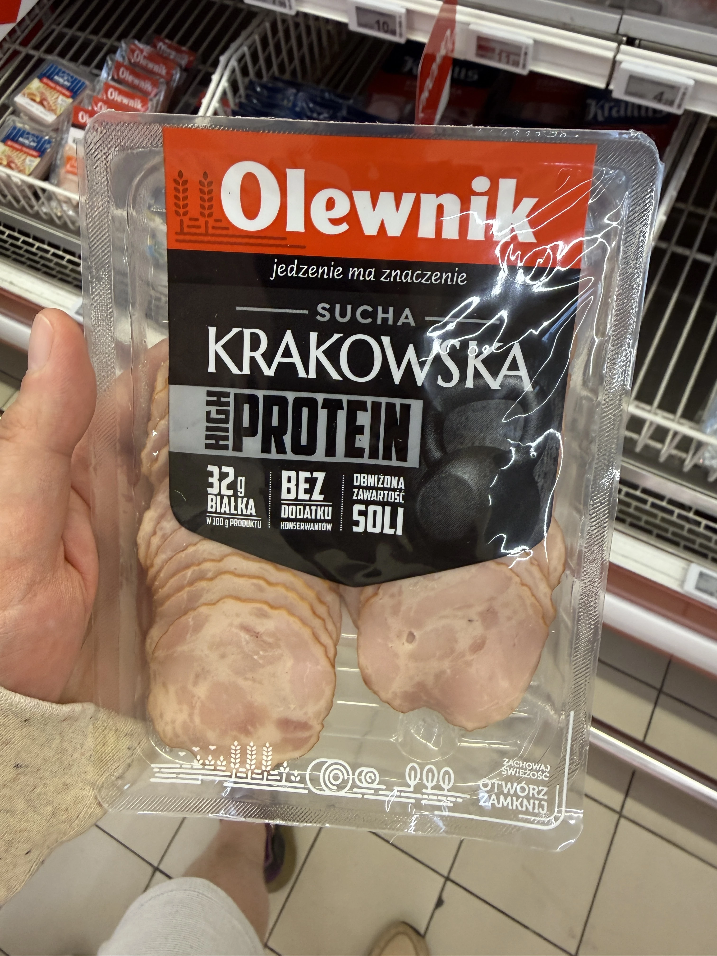 Olewnik Sucha Krakowska High Protein | 80g