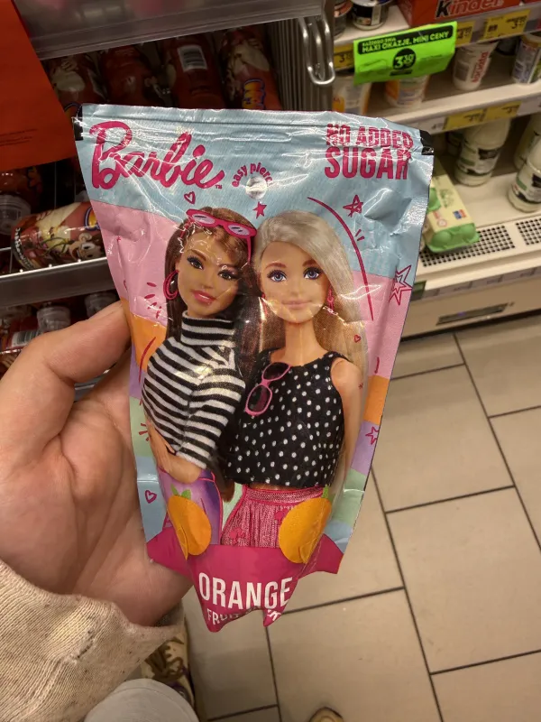 Barbie No Added Sugar Orange Fruit Drink | 200ml