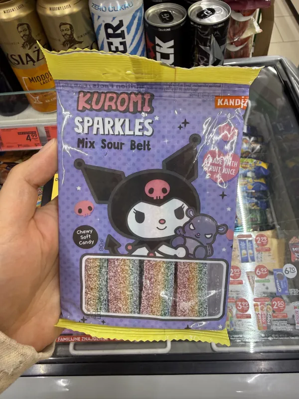 Kandiz Kuromi Sparkles Mix Sour Belt | 80g
