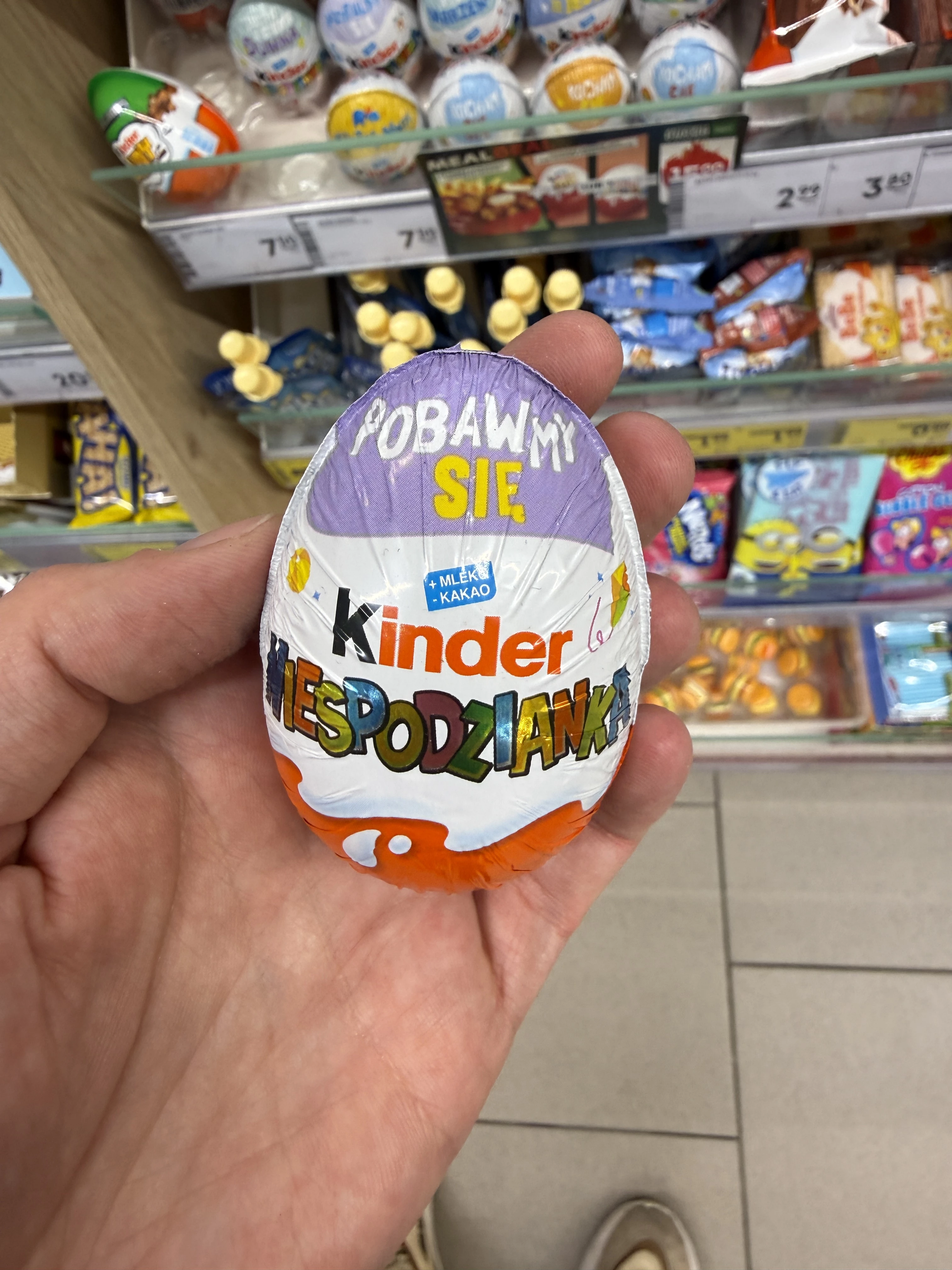 Kinder Niespodzianka Pobawmy się | 20g