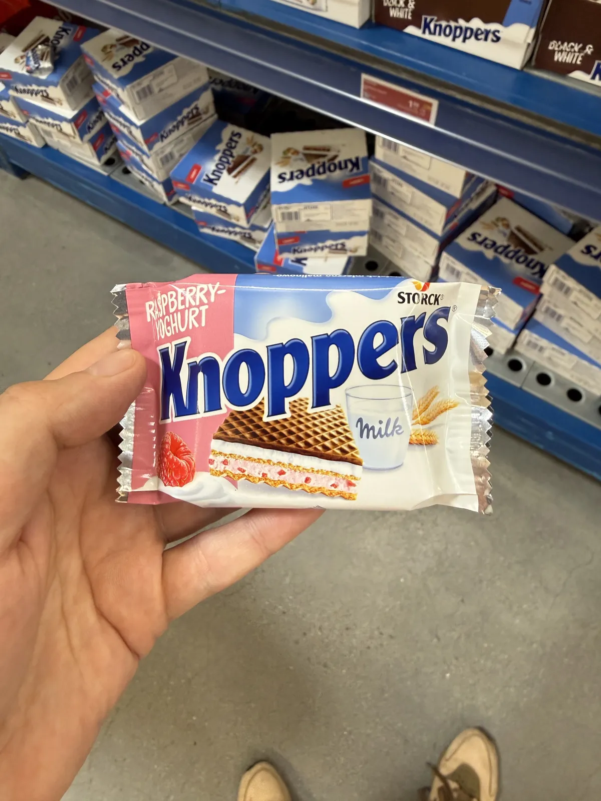 Knoppers Raspberry-Yoghurt | 25g