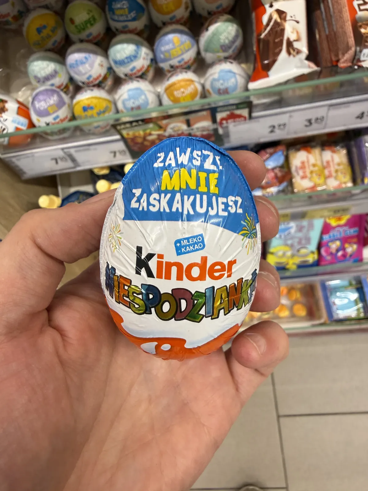 Kinder Niespodzianka napis Zawsze mnie zaskakujesz | 20g