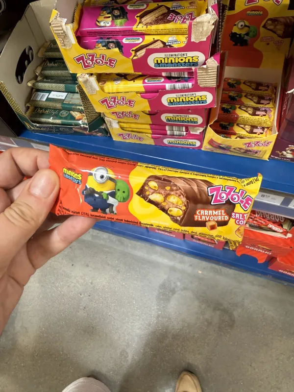 Zozole Caramel & Salted Corn Minions & Monsters | 45g