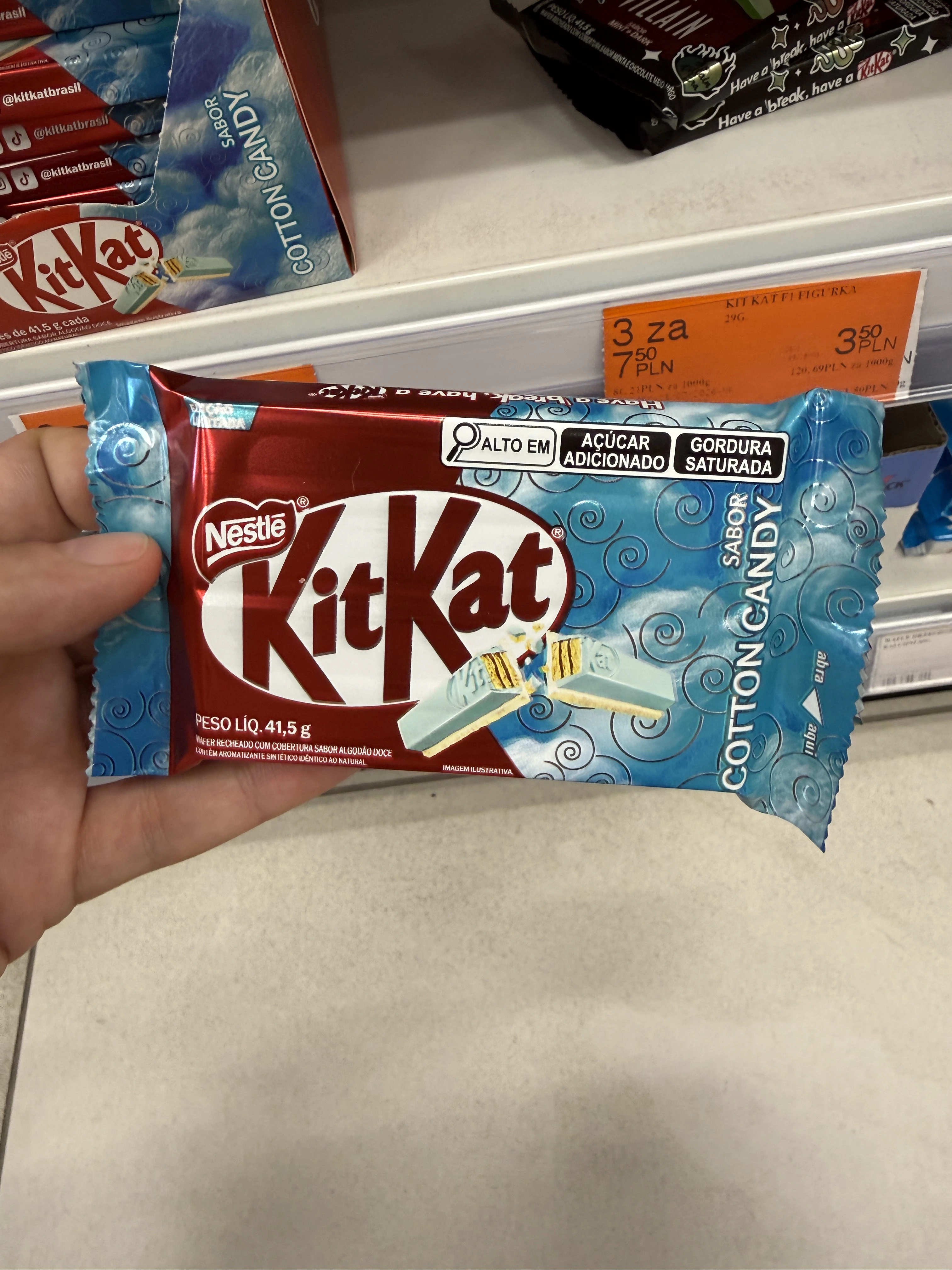 Kit Kat Cotton Candy | 41,5g