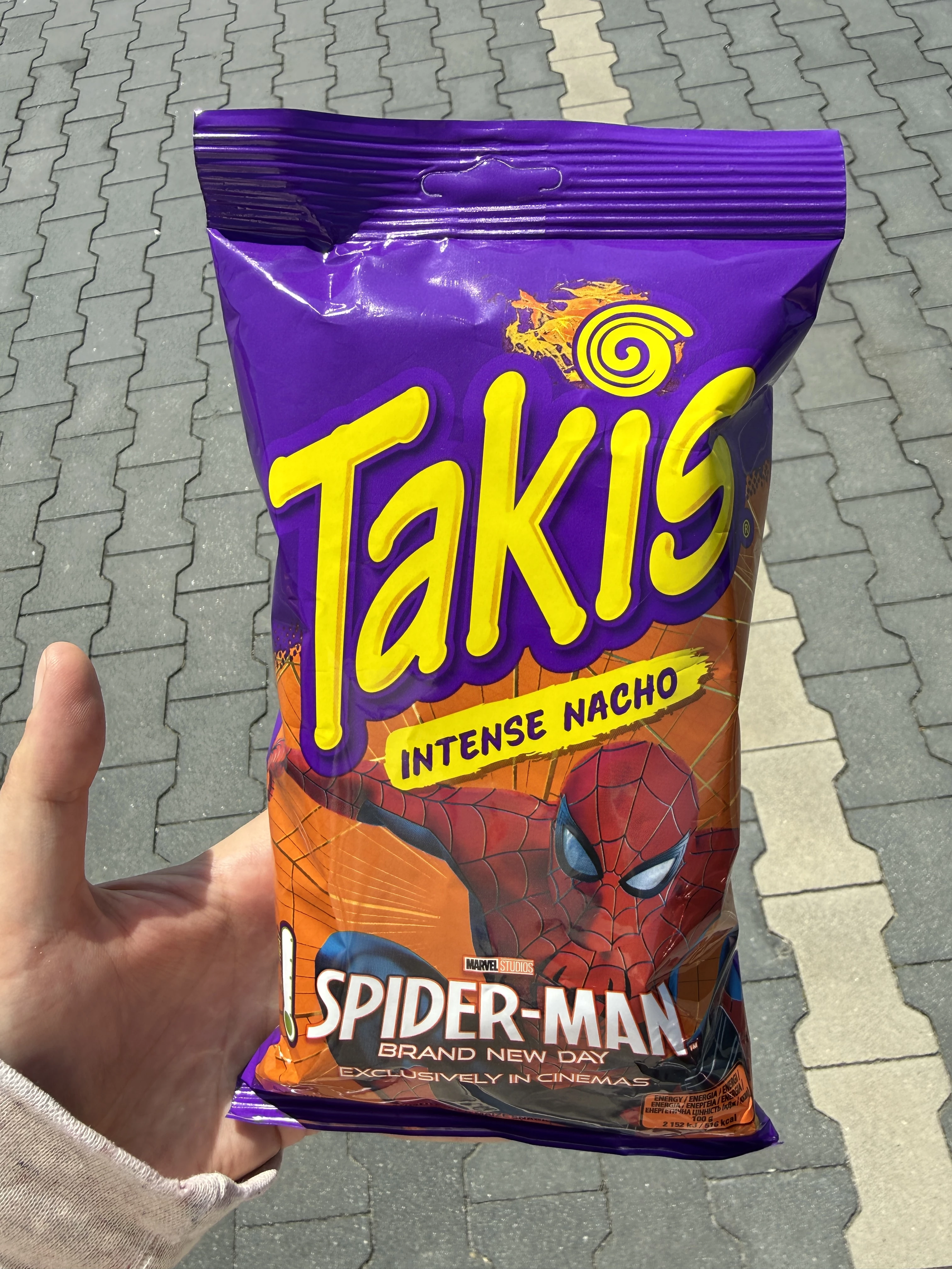 Takis Intense Nacho Spider-Man Brand New Day | 100g