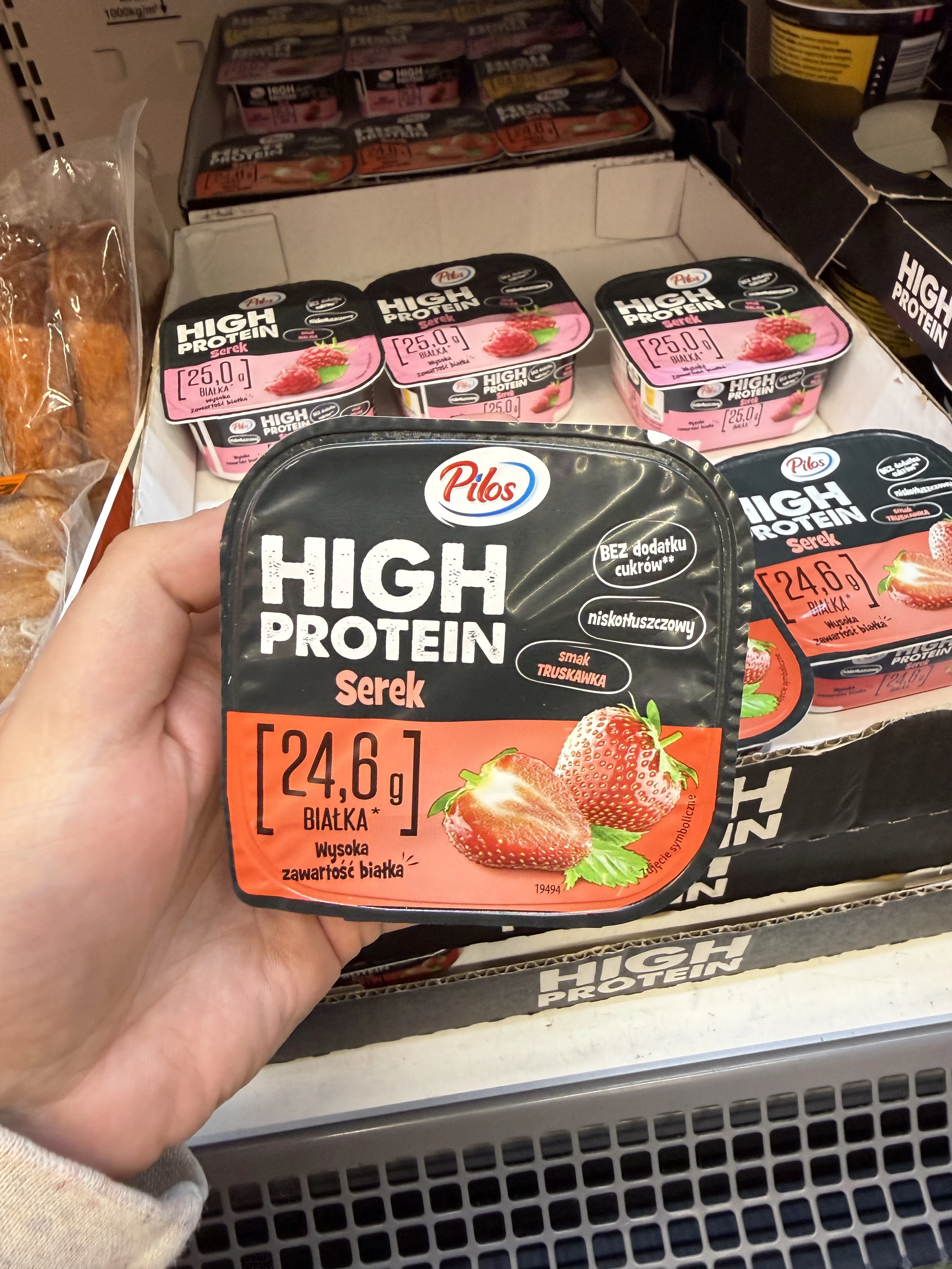 Pilos High Protein Serek truskawka | 200g