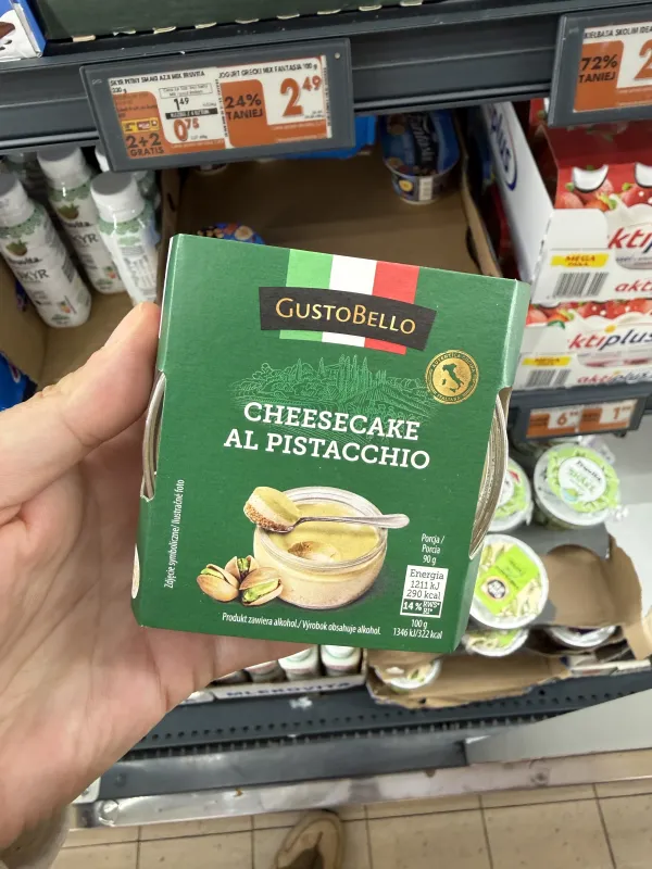 GustoBello Cheesecake al Pistacchio | 90g