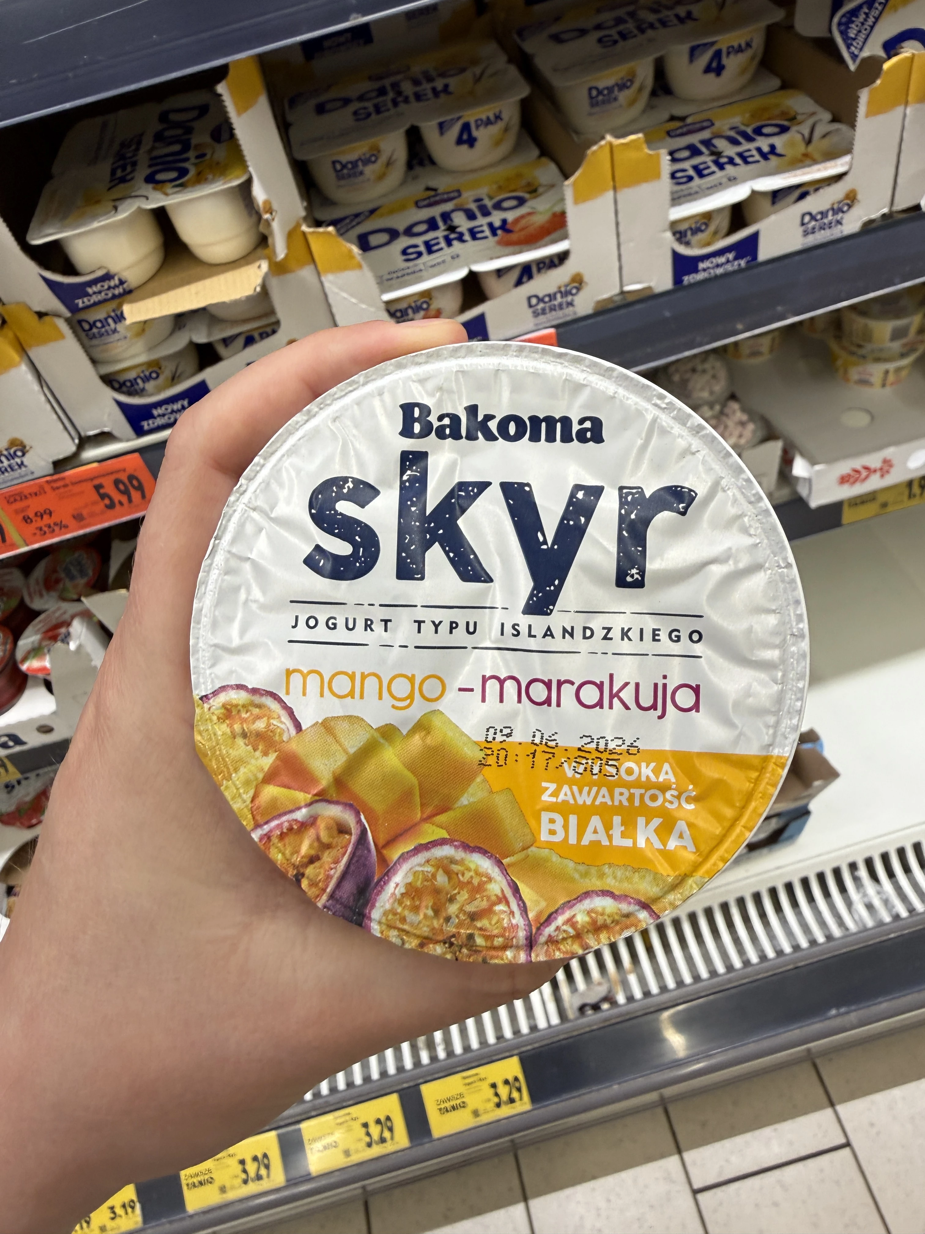 Bakoma Skyr mango-marakuja | 150g