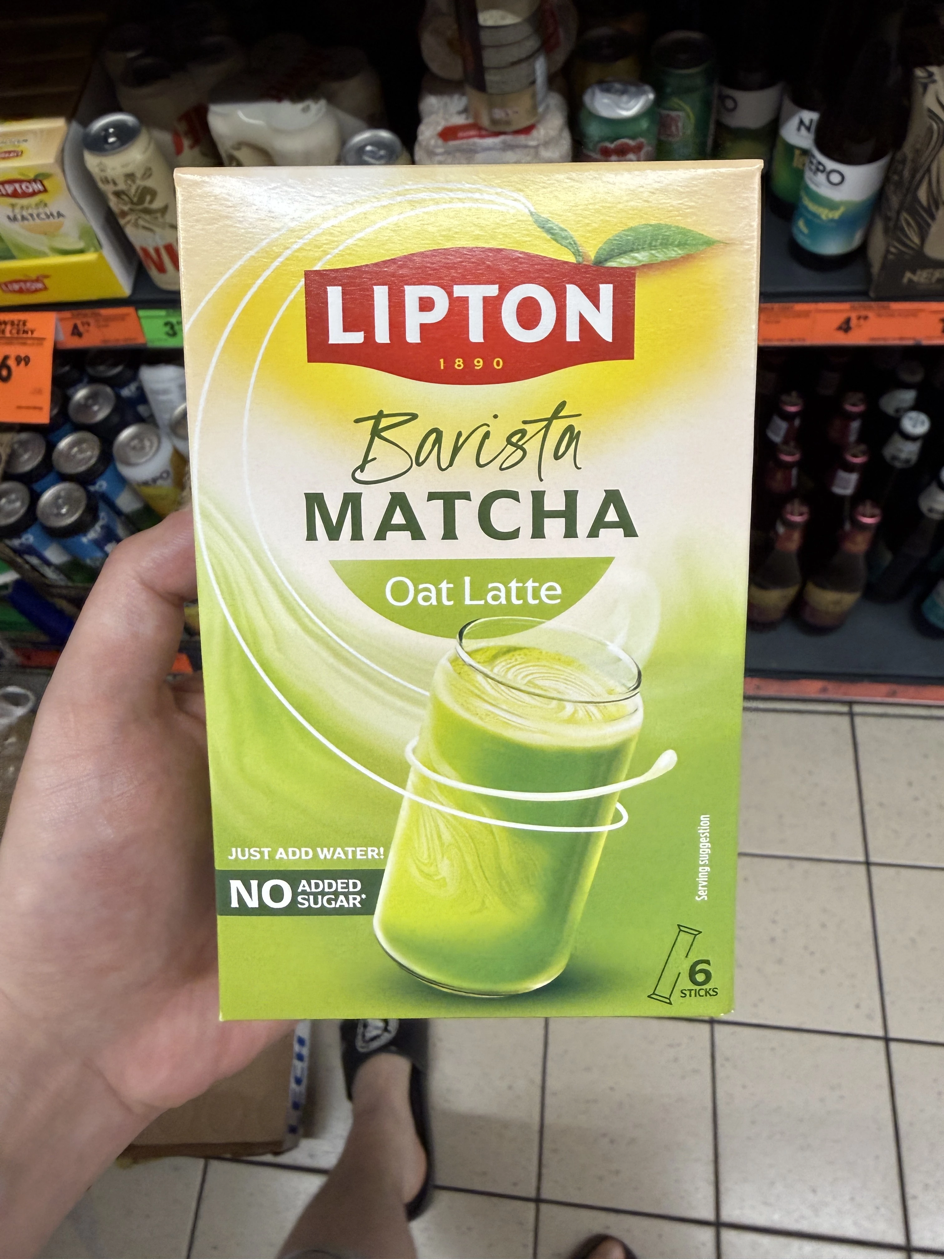 Lipton Barista Matcha Oat Latte | 67,2g