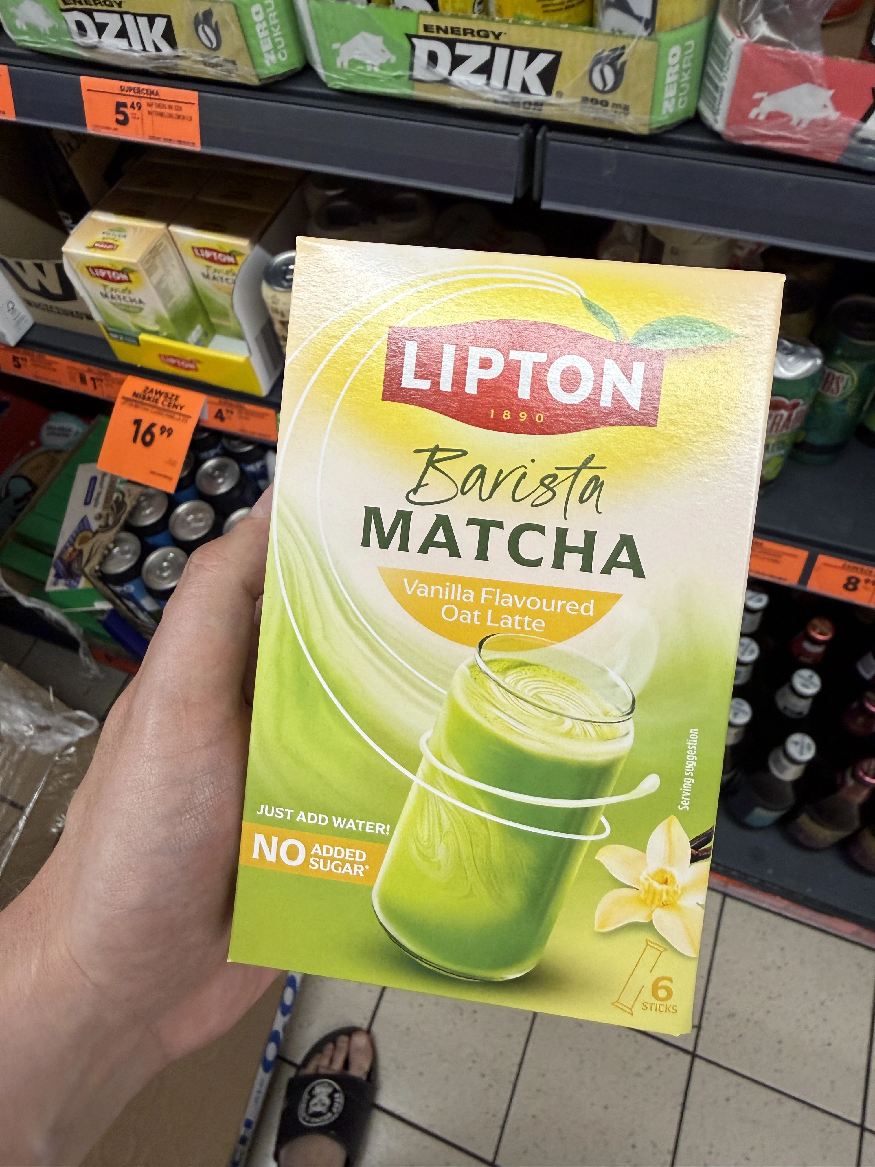 Lipton Barista Matcha Vanilla Oat Latte | 67,8g