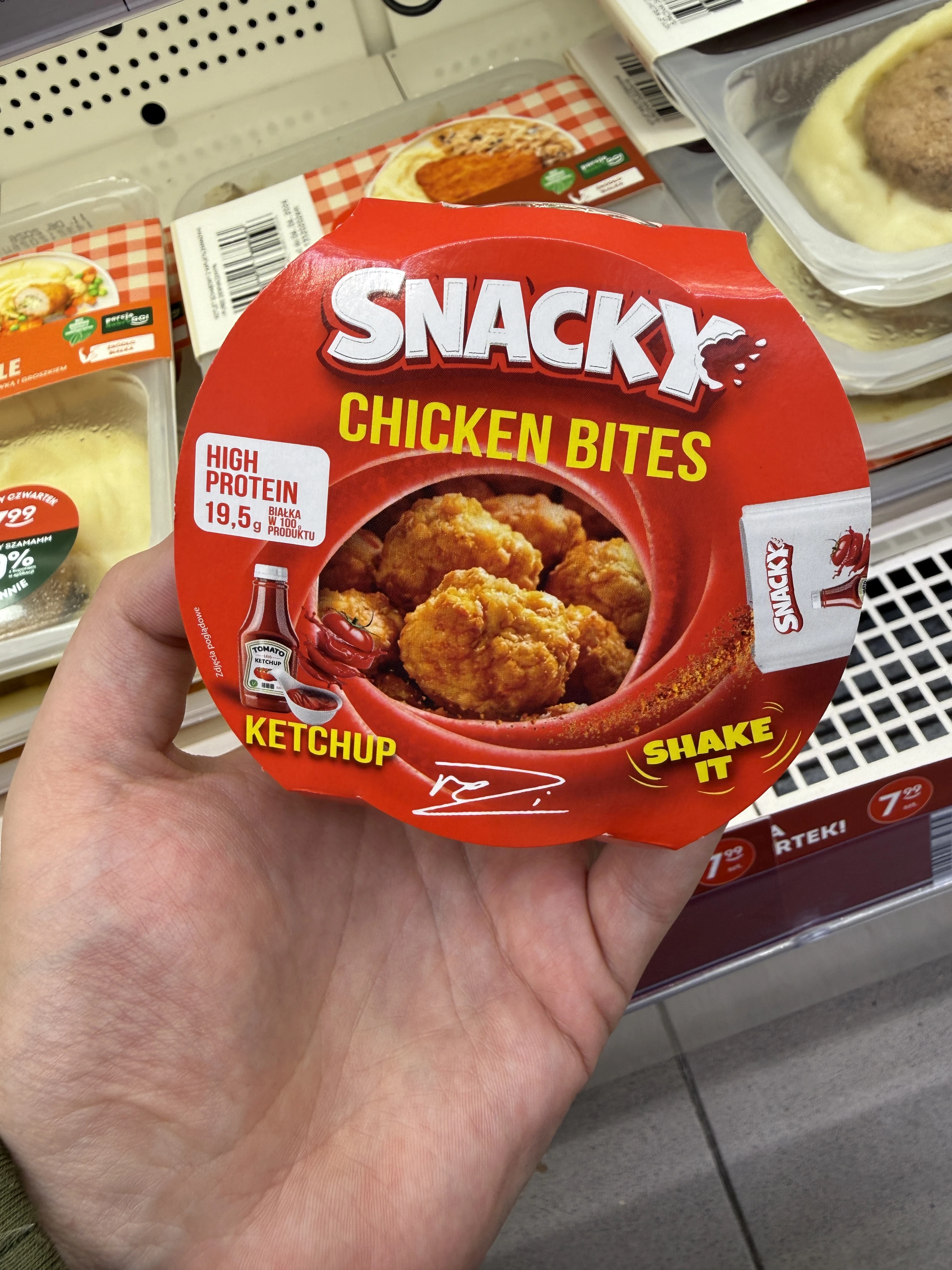 Snacky Chicken Bites z Posypką Ketchup | 72,5g