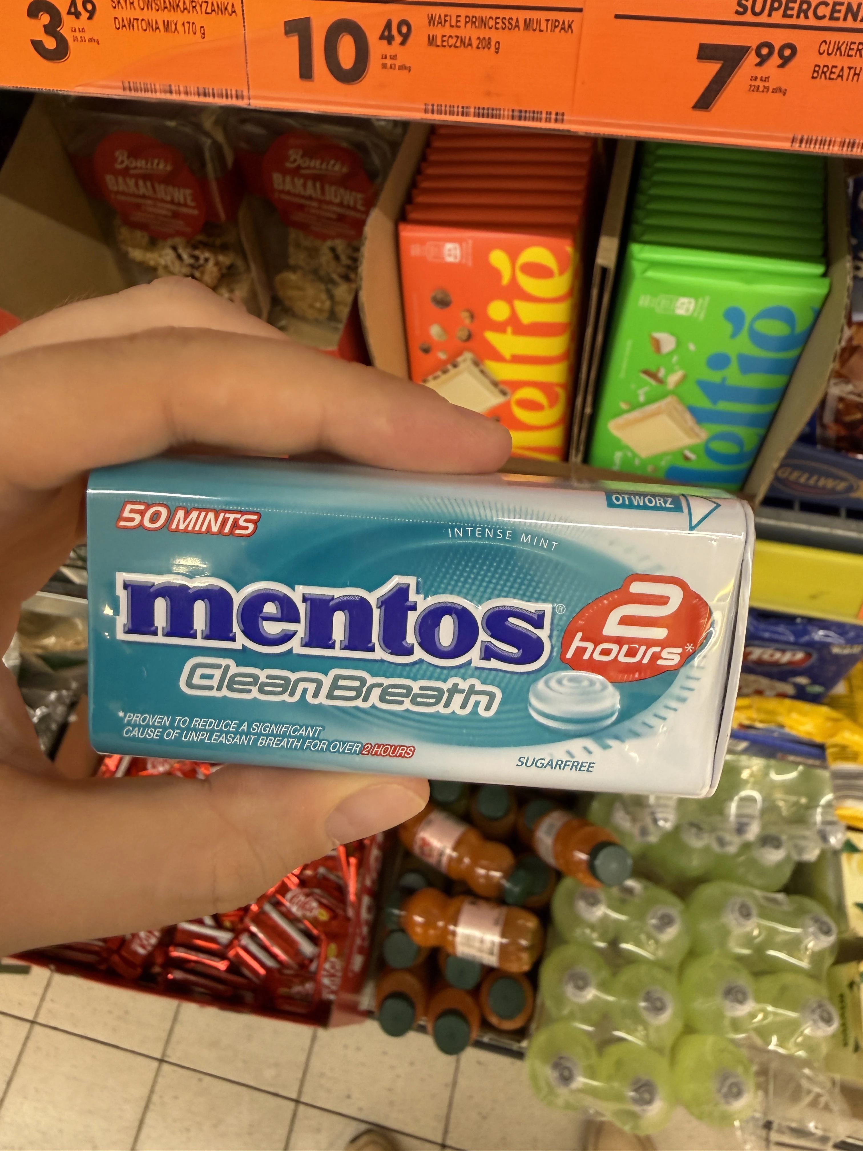 Mentos Clean Breath Intense Mint | 35g