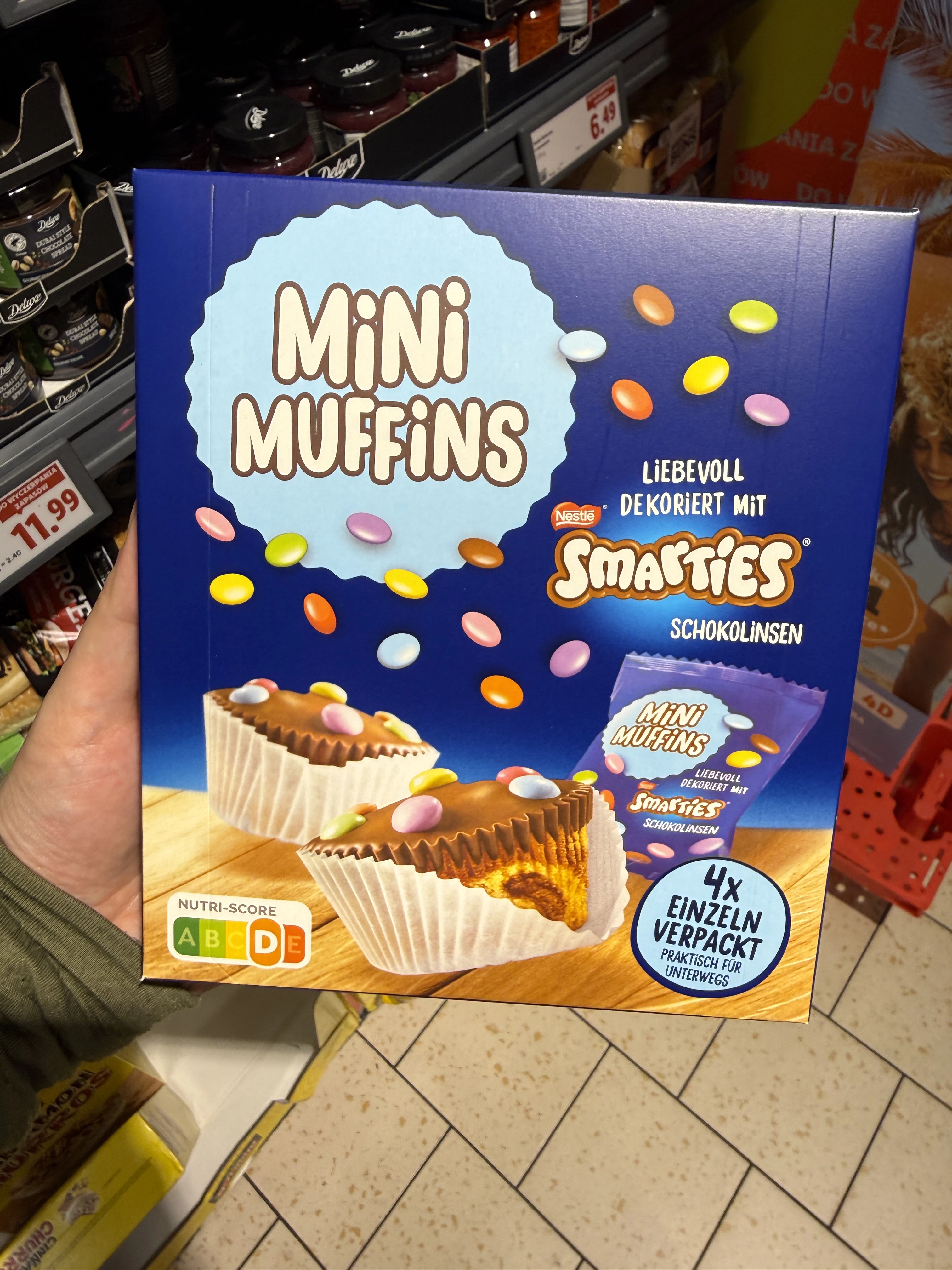 Smarties Mini Muffins | 120g