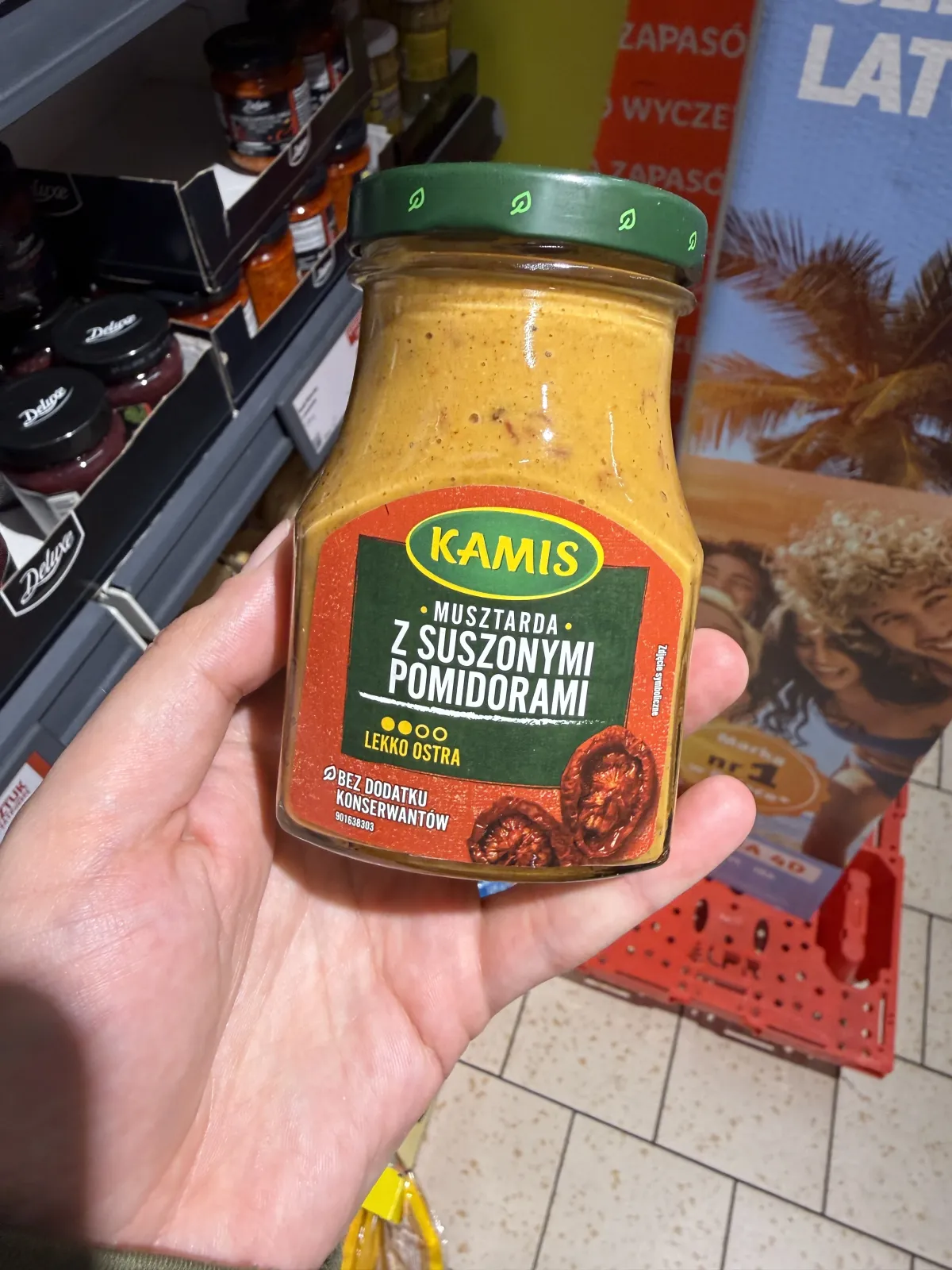 Kamis Musztarda z suszonymi pomidorami | 185g