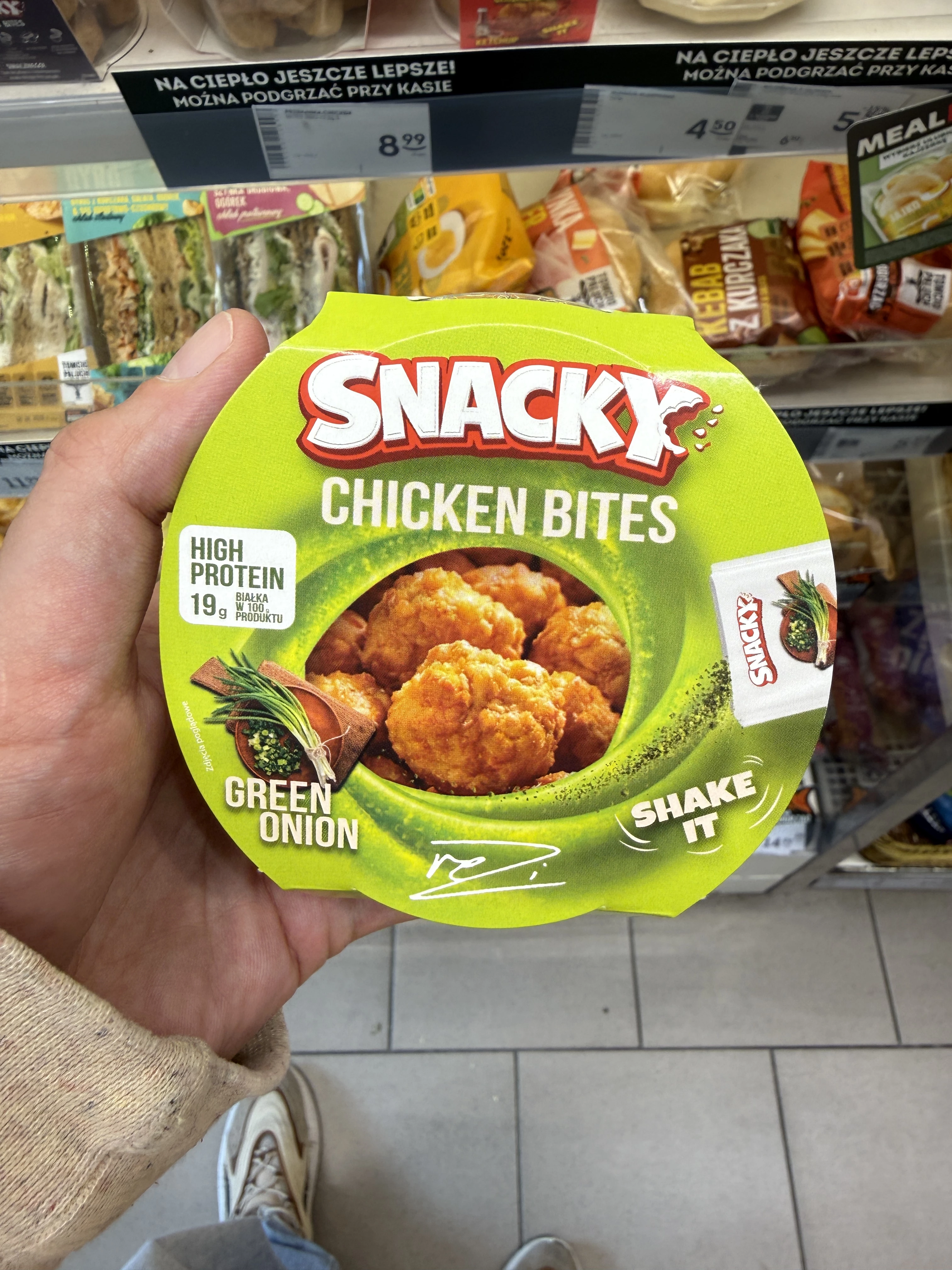 Snacky Chicken Bites Green Onion | 72,5g