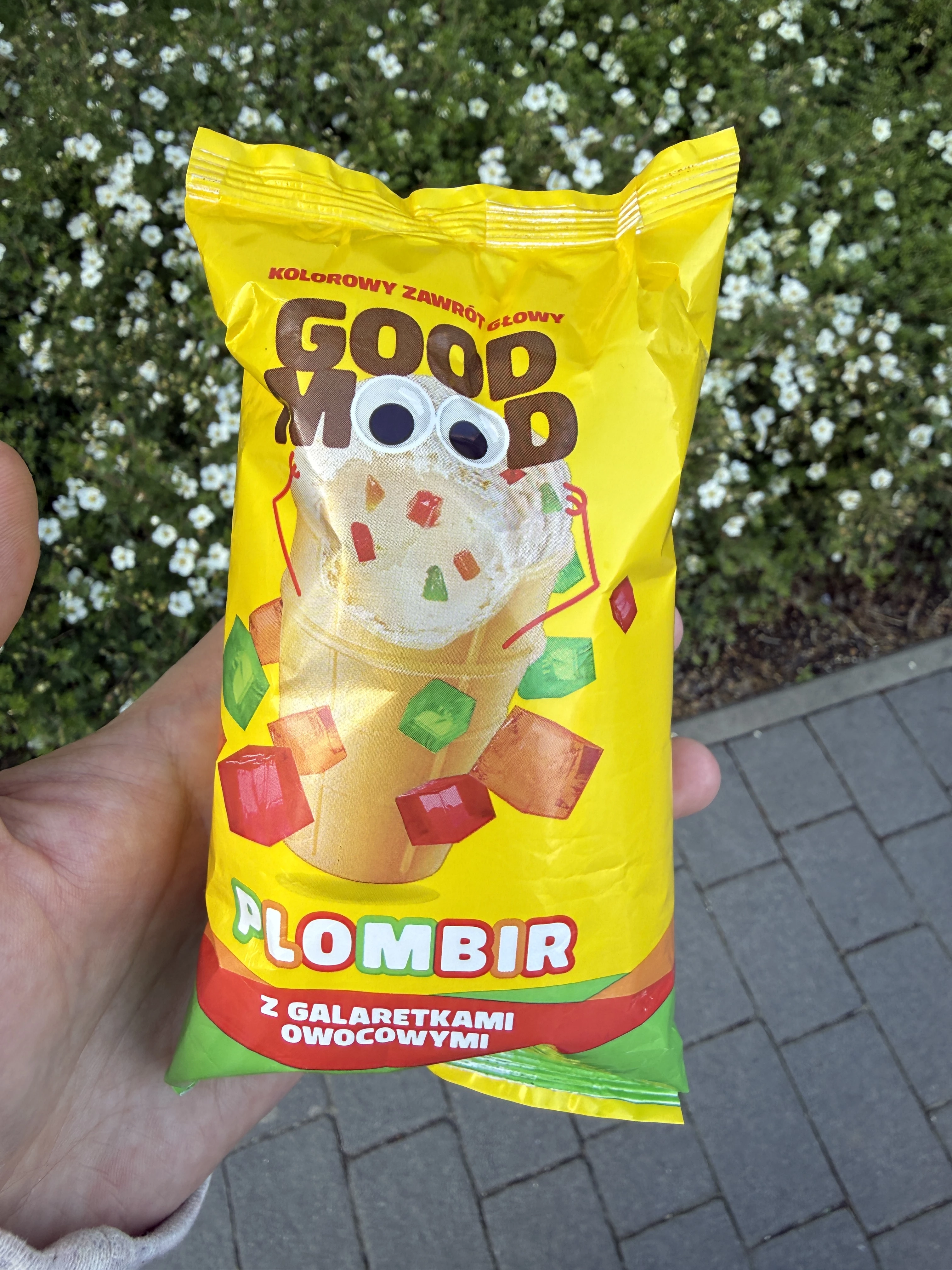 Good Mood Plombir z galaretkami owocowymi | 80g / 150ml