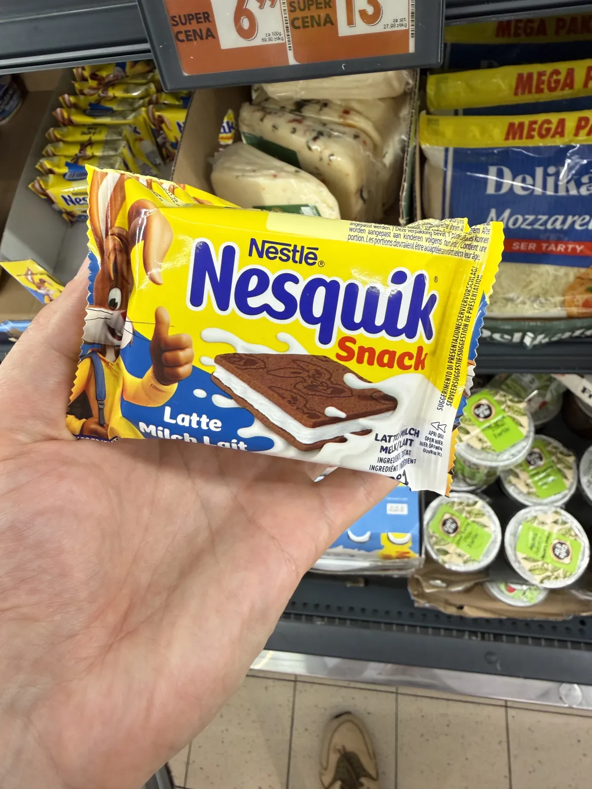 Nesquik Snack Latte Milch Lait | 104g