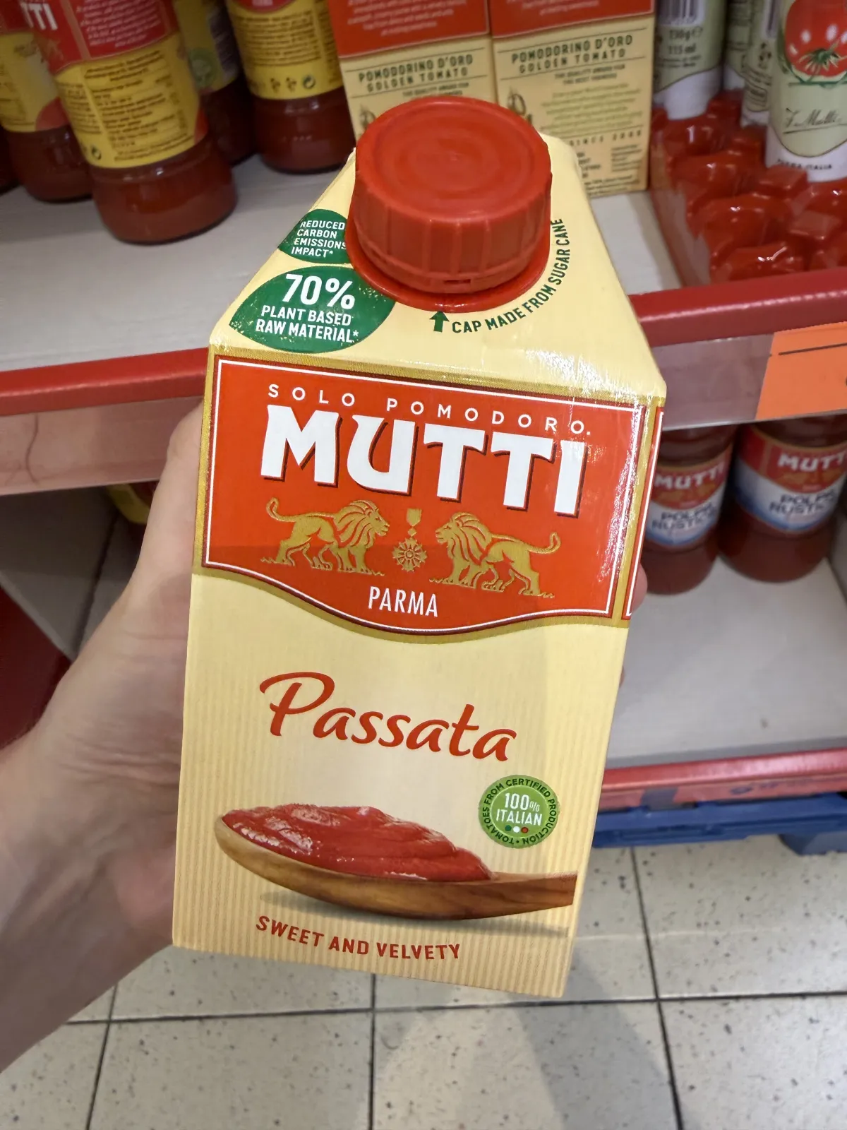 Mutti Passata przecier pomidorowy | 500g