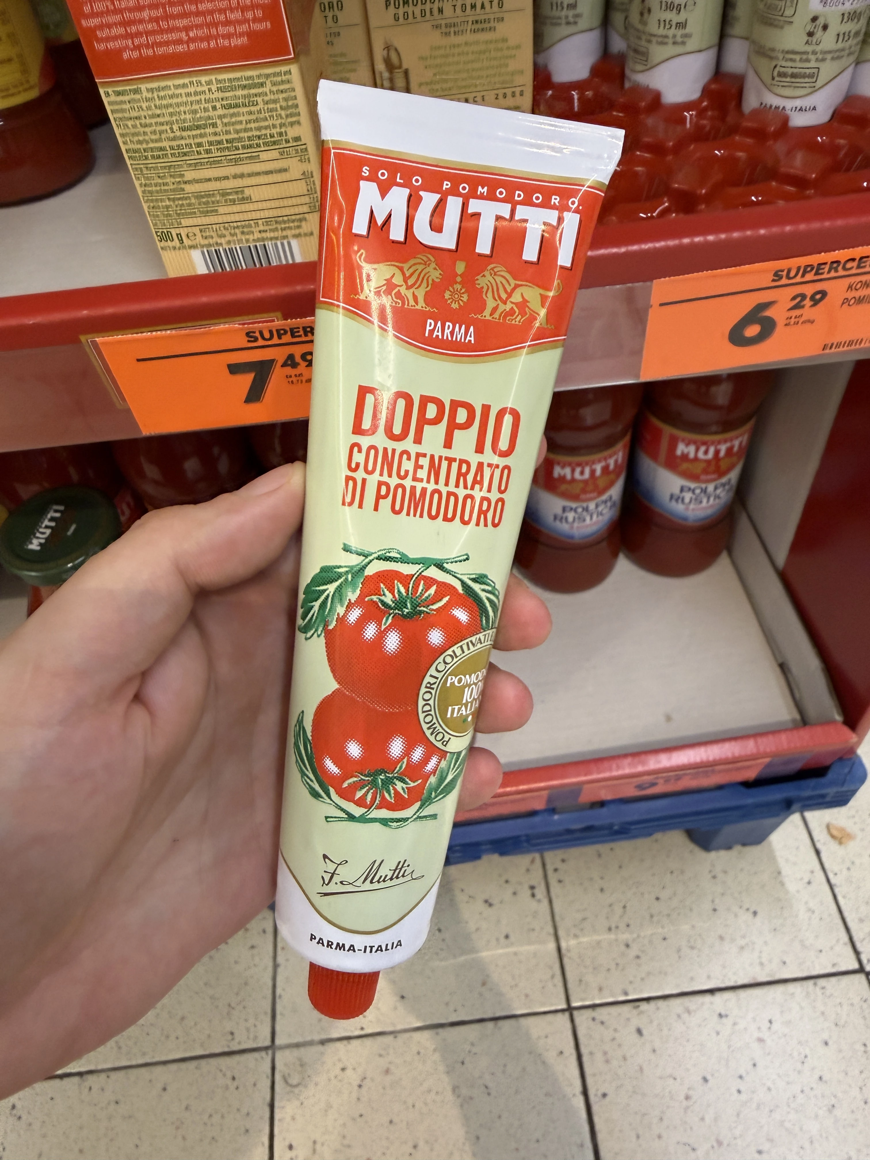 Mutti Doppio Concentrato di Pomodoro | 130g / 115ml