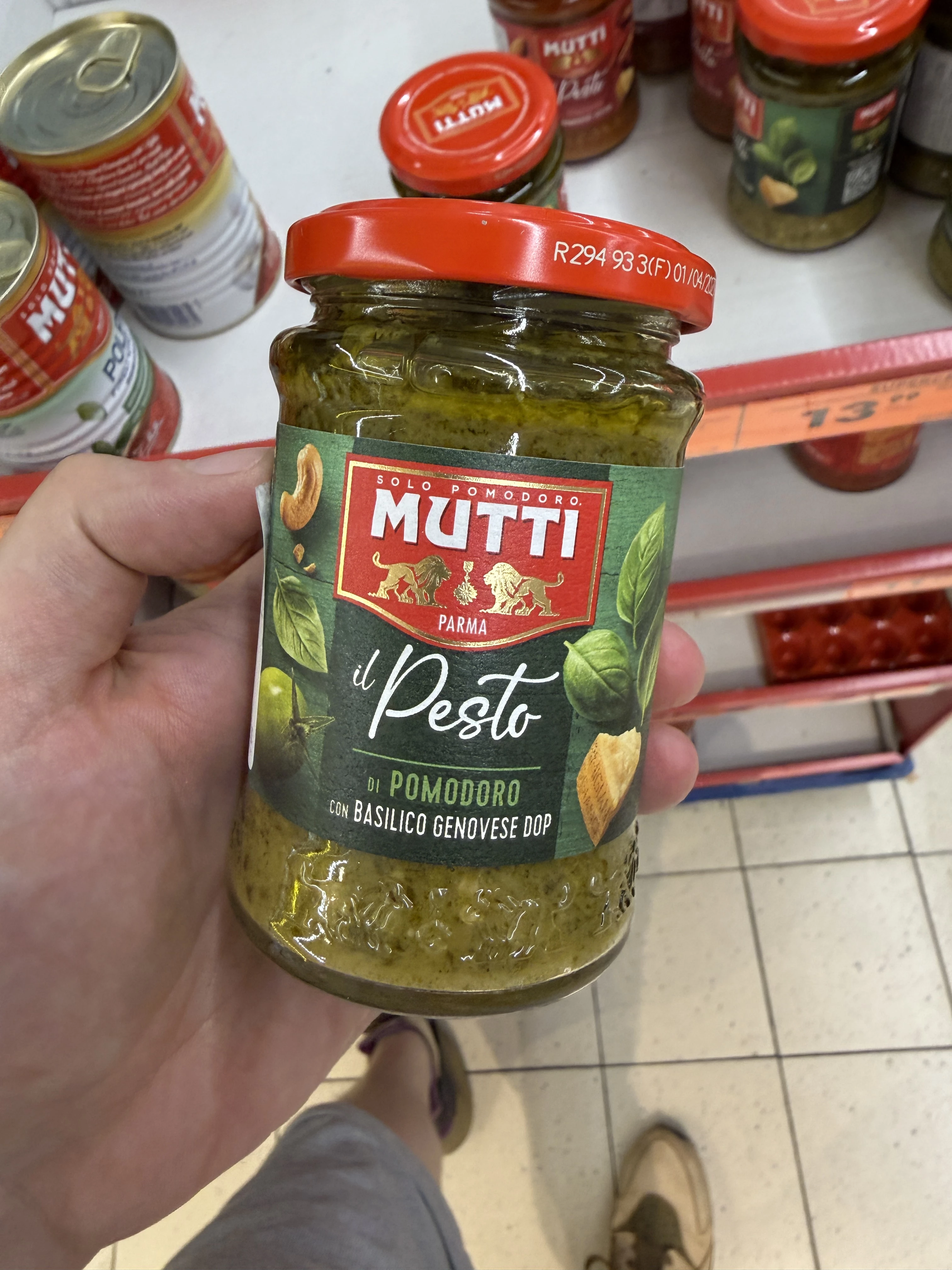 Mutti Pesto Verde di Pomodoro | 180g