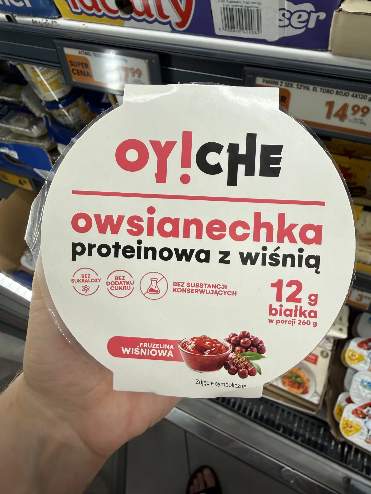Oy!che Owsianechka proteinowa z wiśnią | 260g