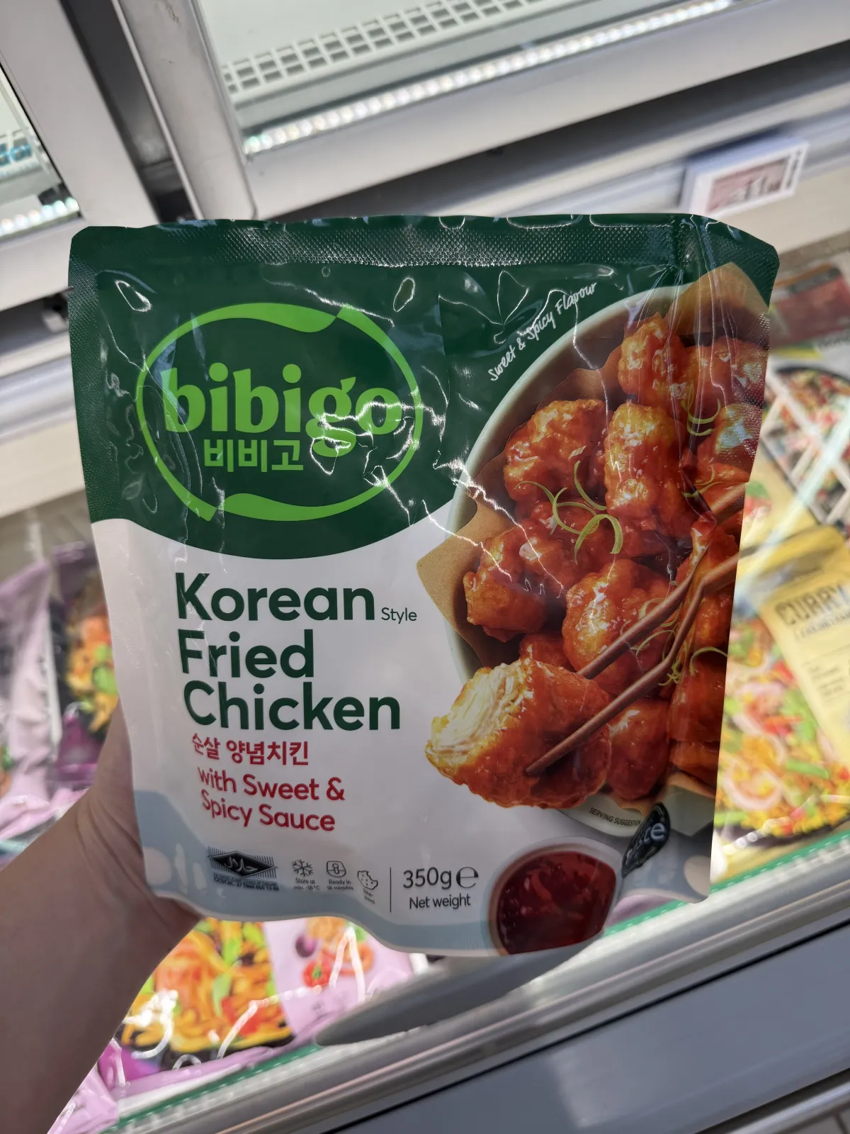 Bibigo Korean Style Fried Chicken Sweet & Spicy | 350g