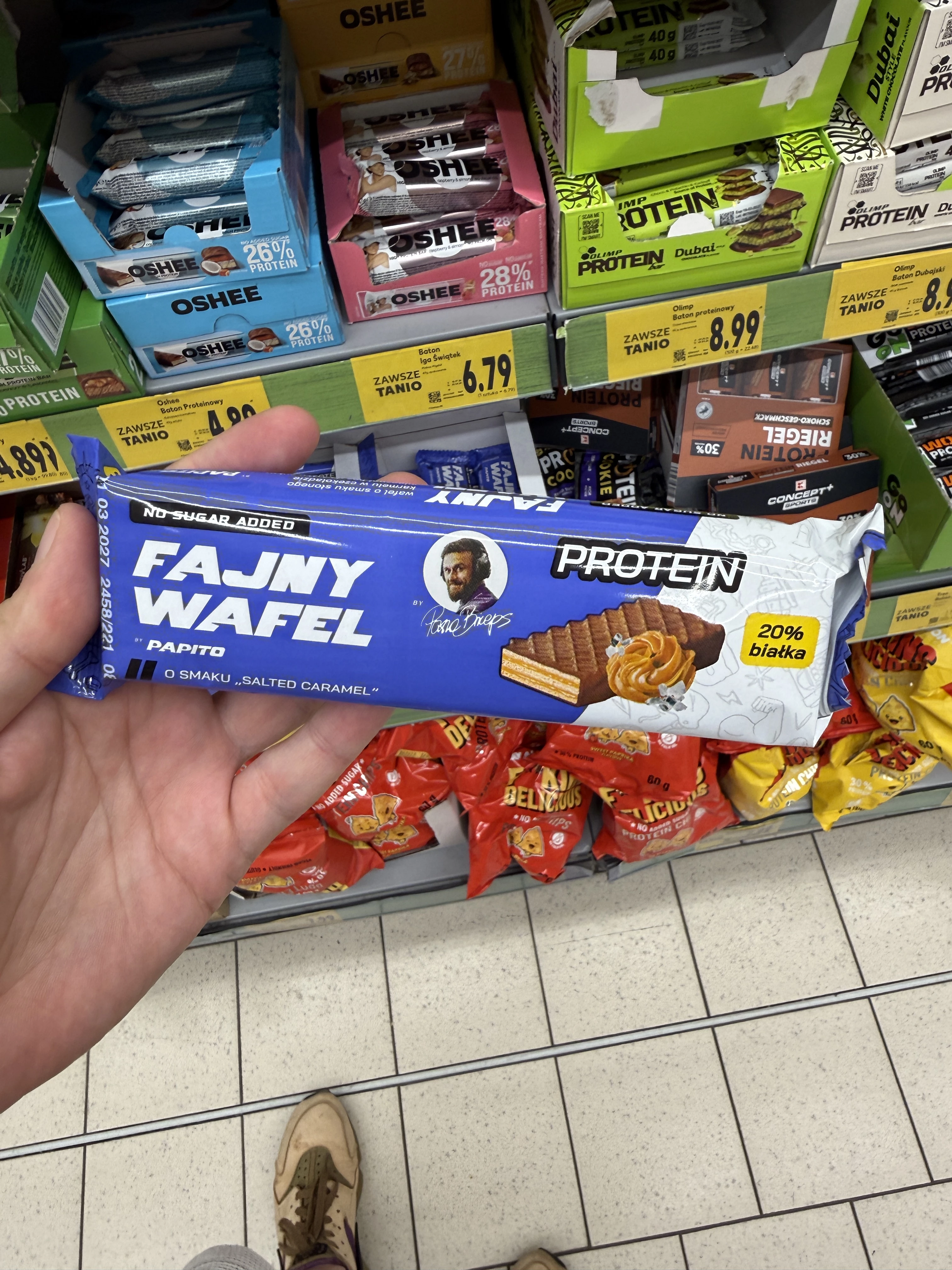 Fajny Wafel Papito salted caramel | 40g