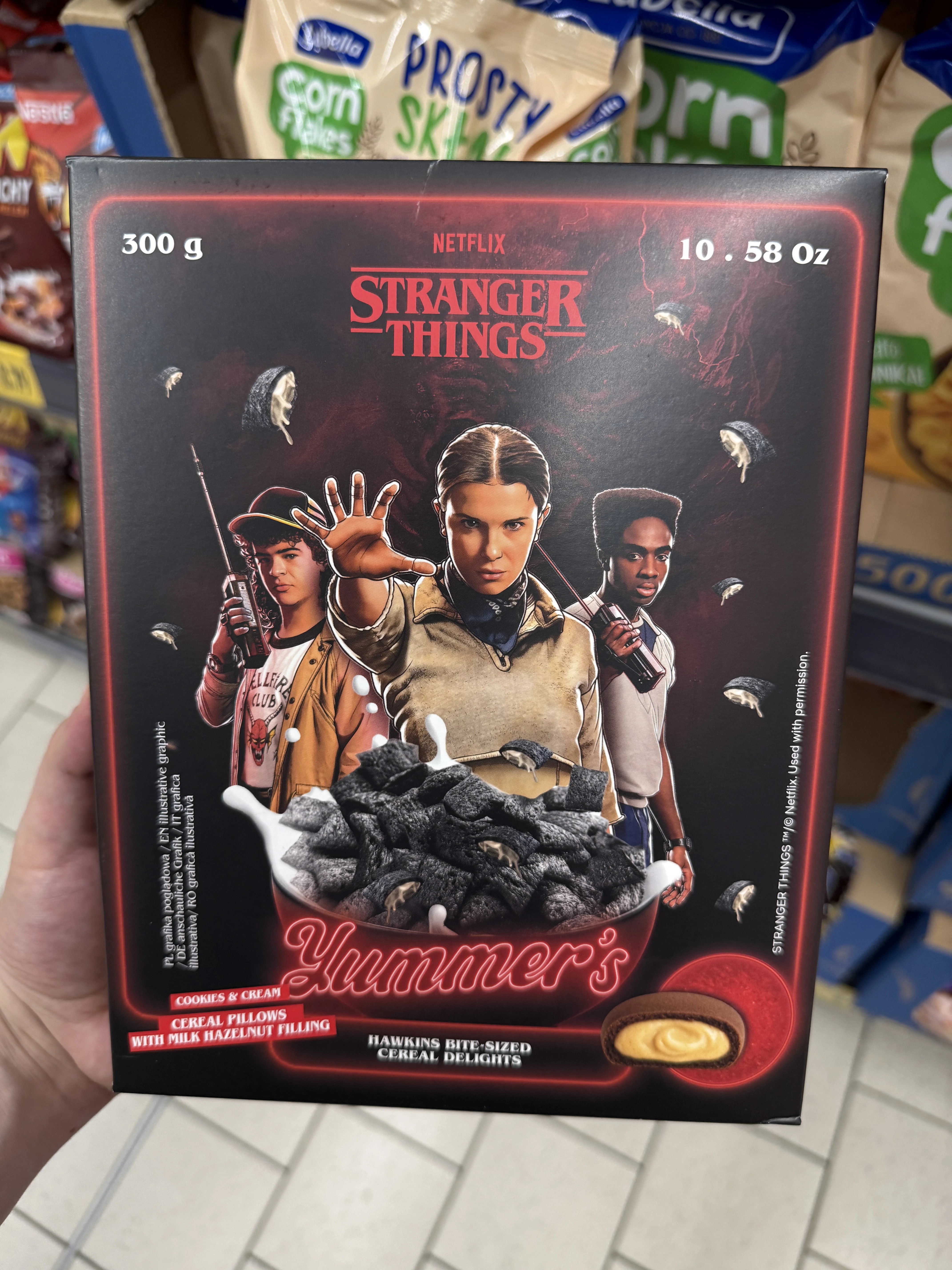 Yummer’s Cereals Cookies & Cream Stranger Things | 300g