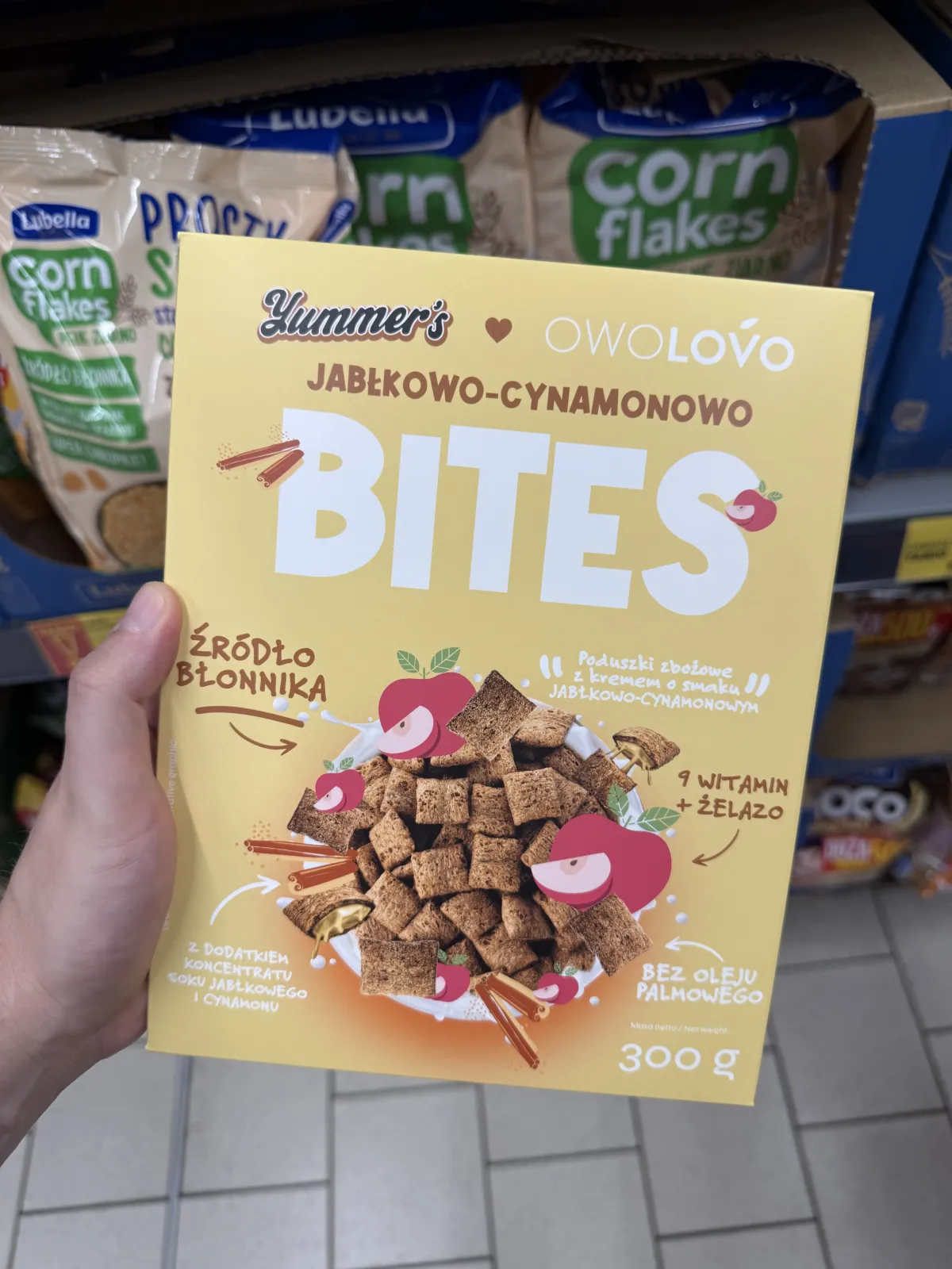 Yummer’s x Owolovo Jabłkowo-Cynamonowo Bites | 300g